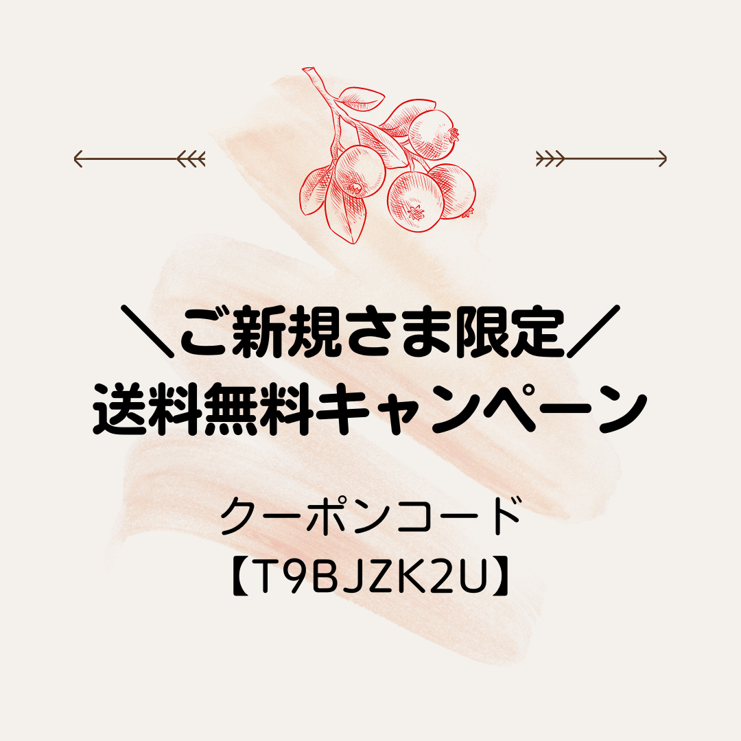 【ご新規さま限定】送料無料キャンペーン★（終了しました）