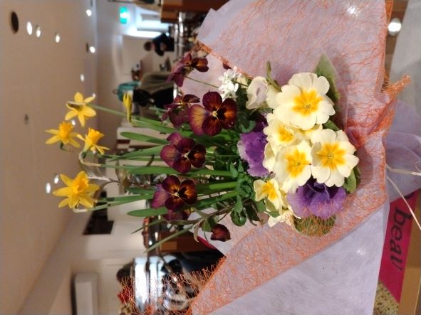 綺麗なギャザリングもらっちゃいました🌺