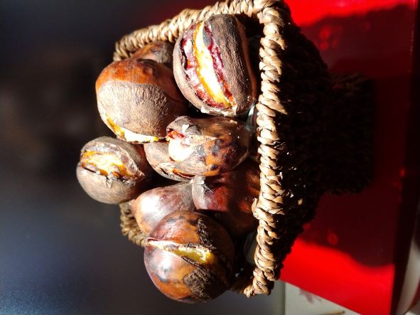 村松産の栗美味しいですよ🌰