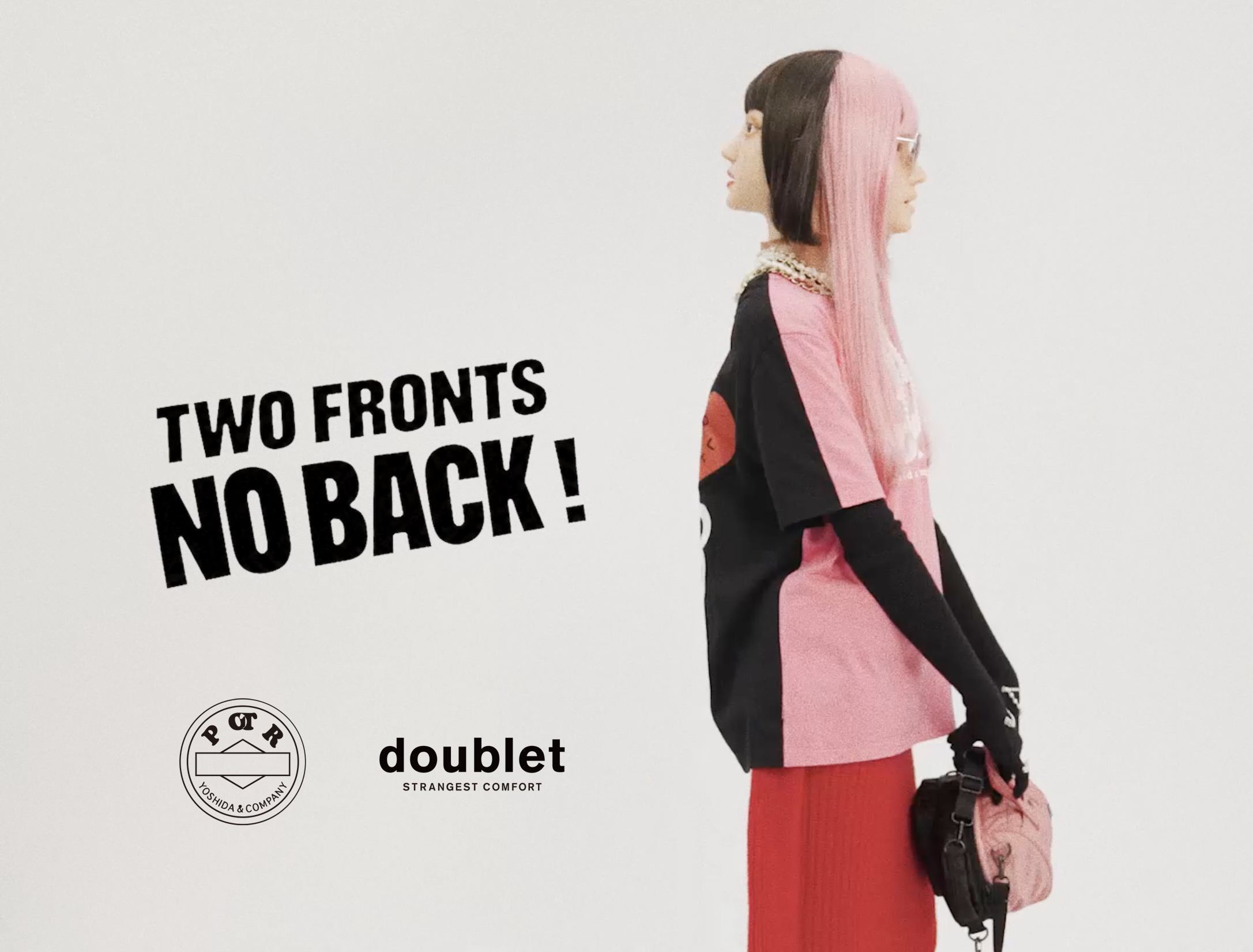 doublet × POTR 　Collaboration　10月10日(土)　販売開始