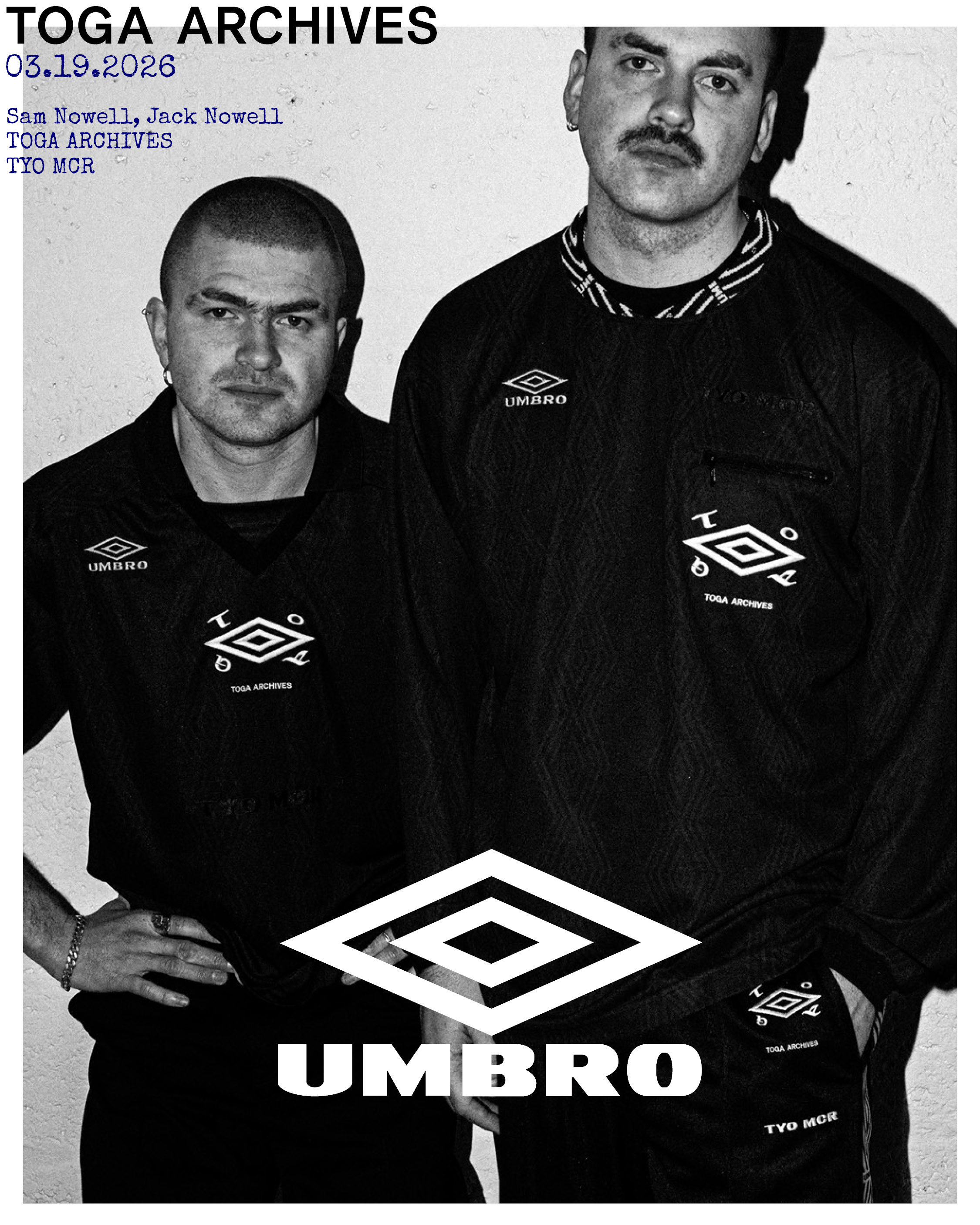 TOGA TOGA×UMBRO COLLABORATION
