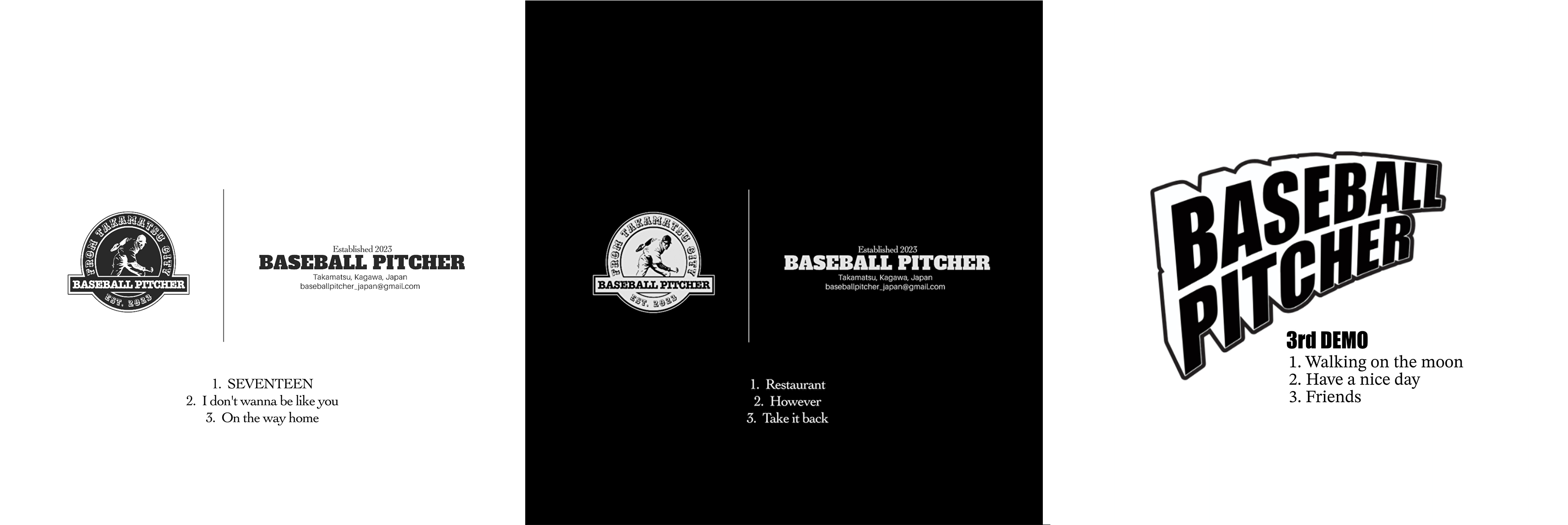 令和６年８月１３日　★新入荷★　BASEBALL PITCHER、UNEASY