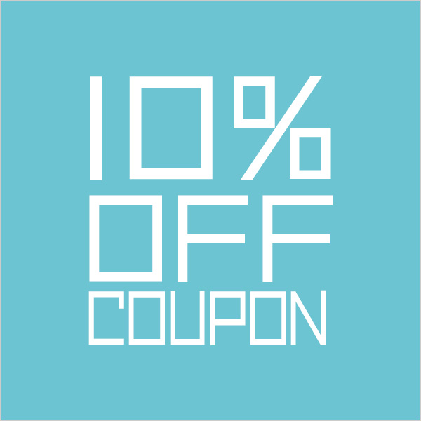 全商品対象10%OFFクーポン配布中♪