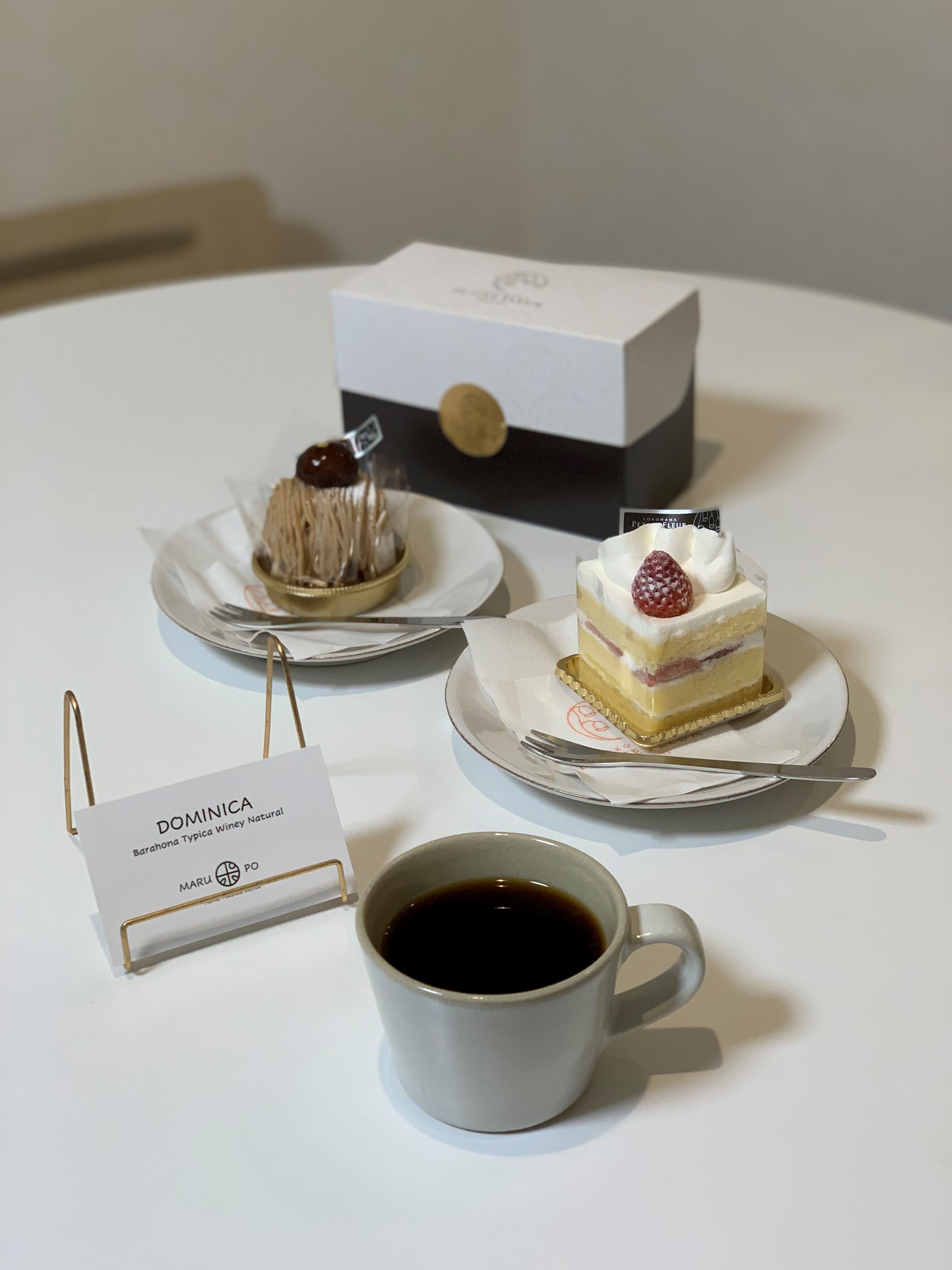 プチ・フルール のケーキを 買って来ました