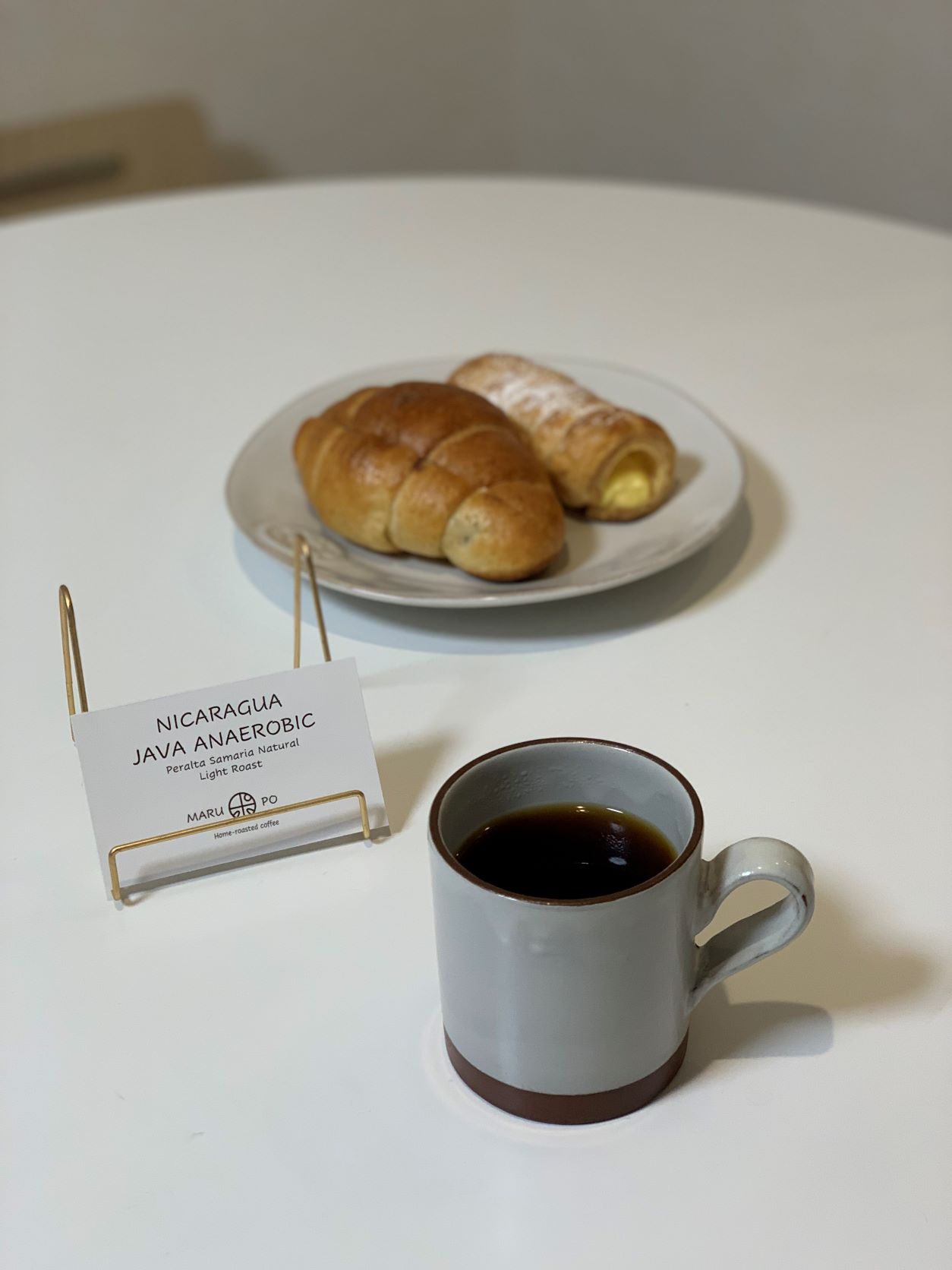 サンジェルマン タンドレスの塩バター（あんバター）とコロネ