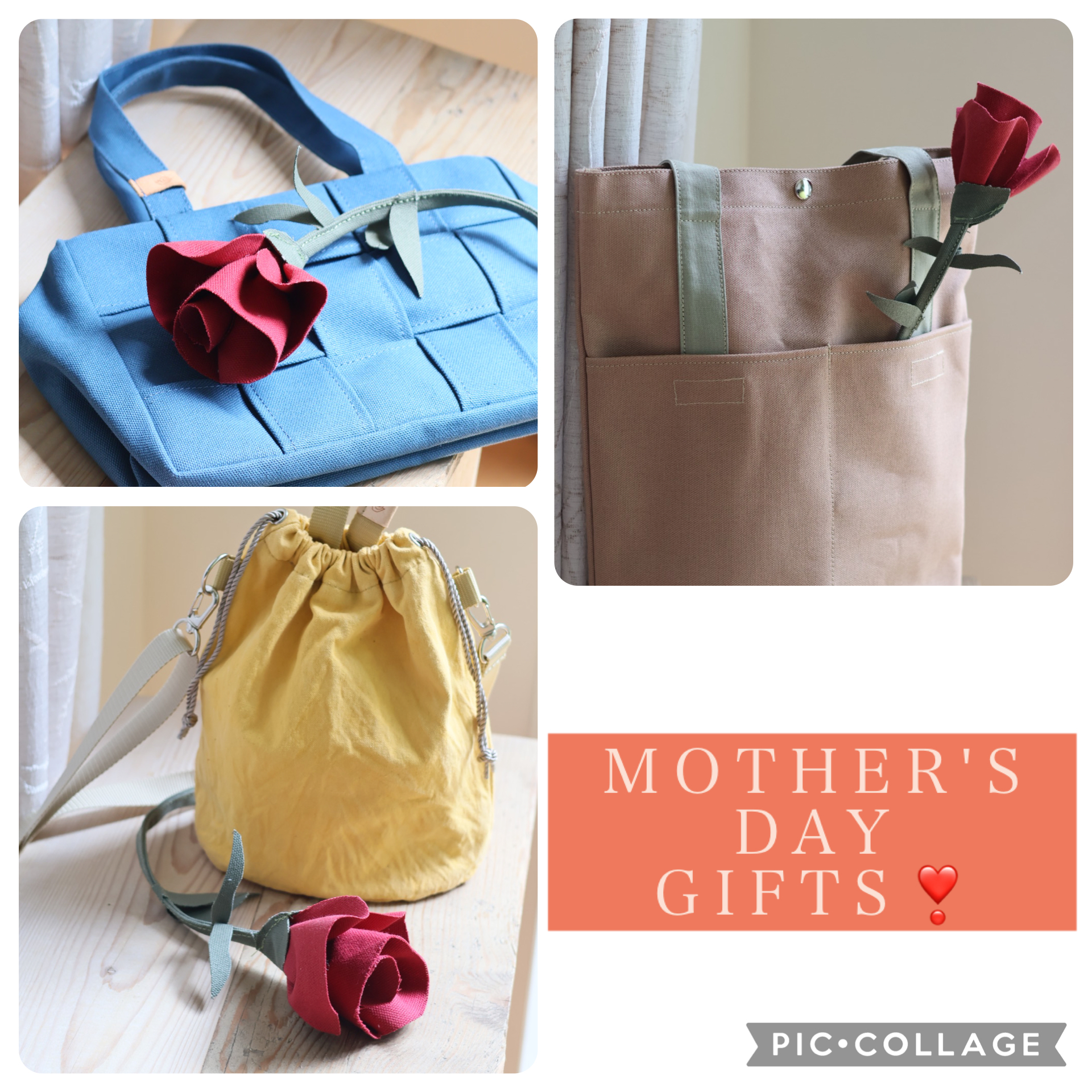 母の日特別企画💐帆布製カーネーションプレゼント