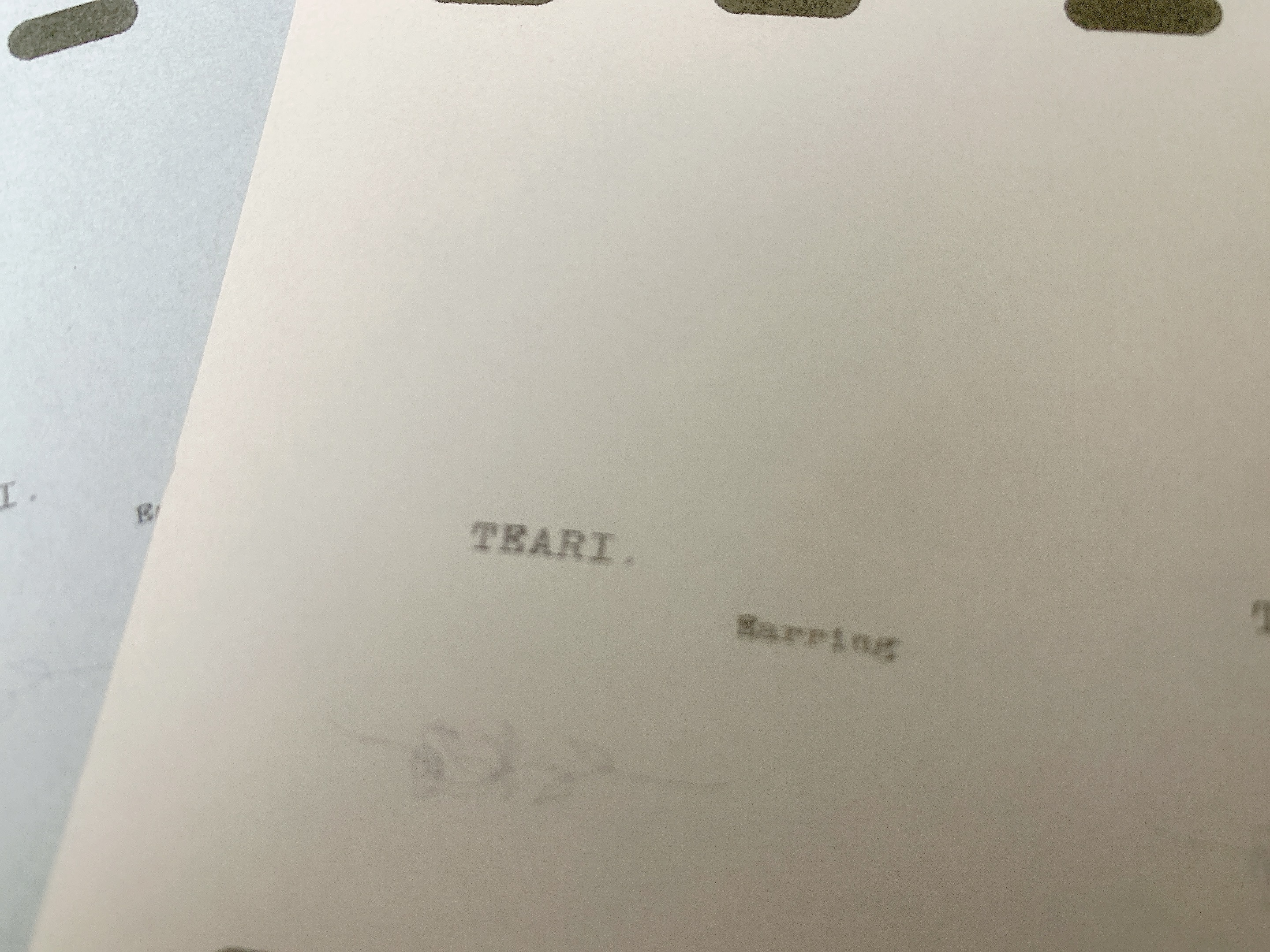 【お知らせ】アクセサリー台紙を新しくしました!