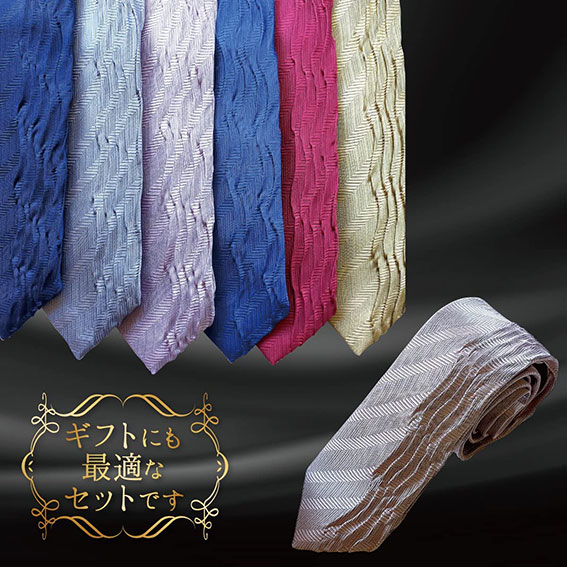 NEKADOオリジナル　Pleats　Tie 　【プリーツタイ】