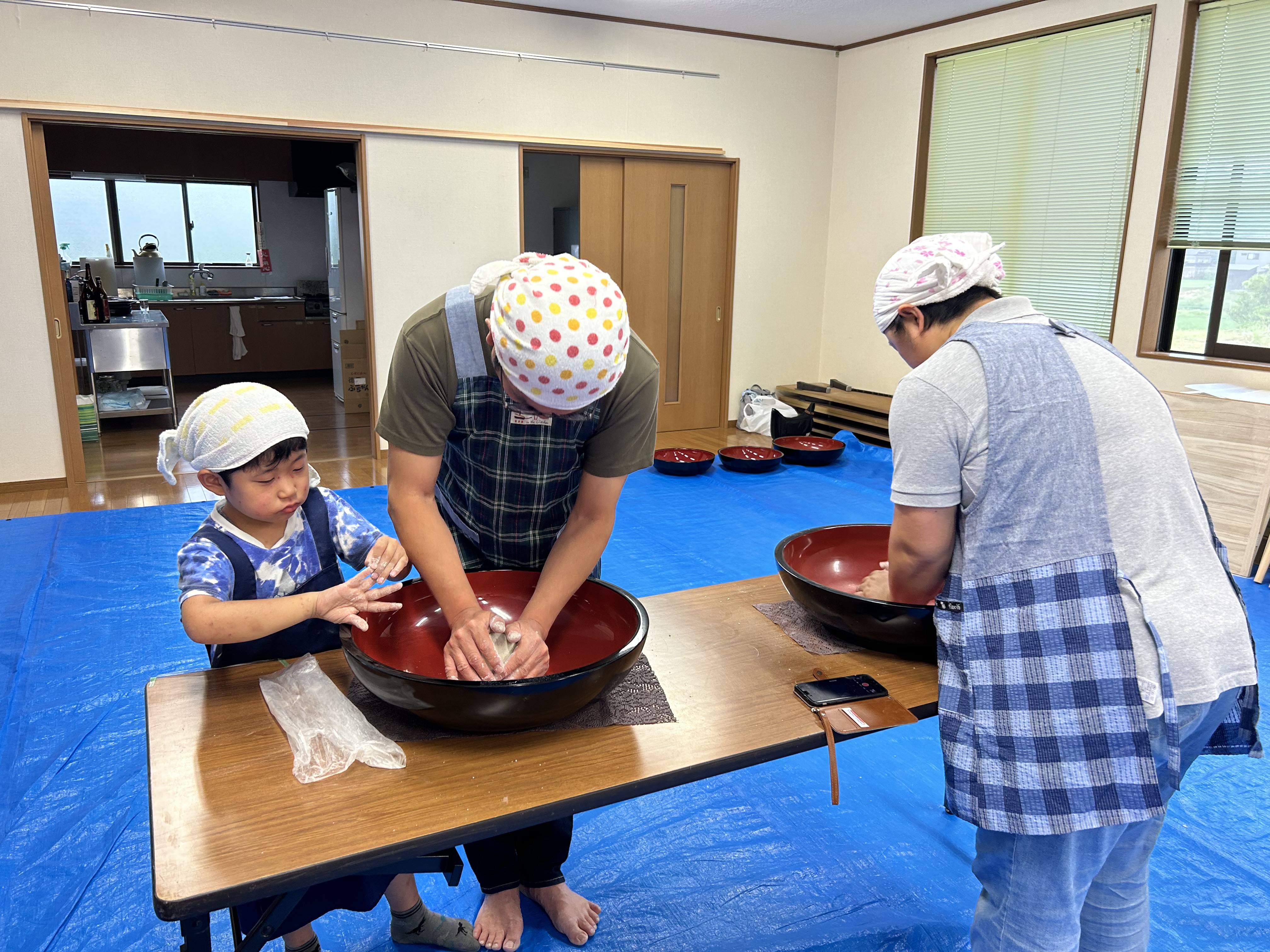 そば打ち体験会