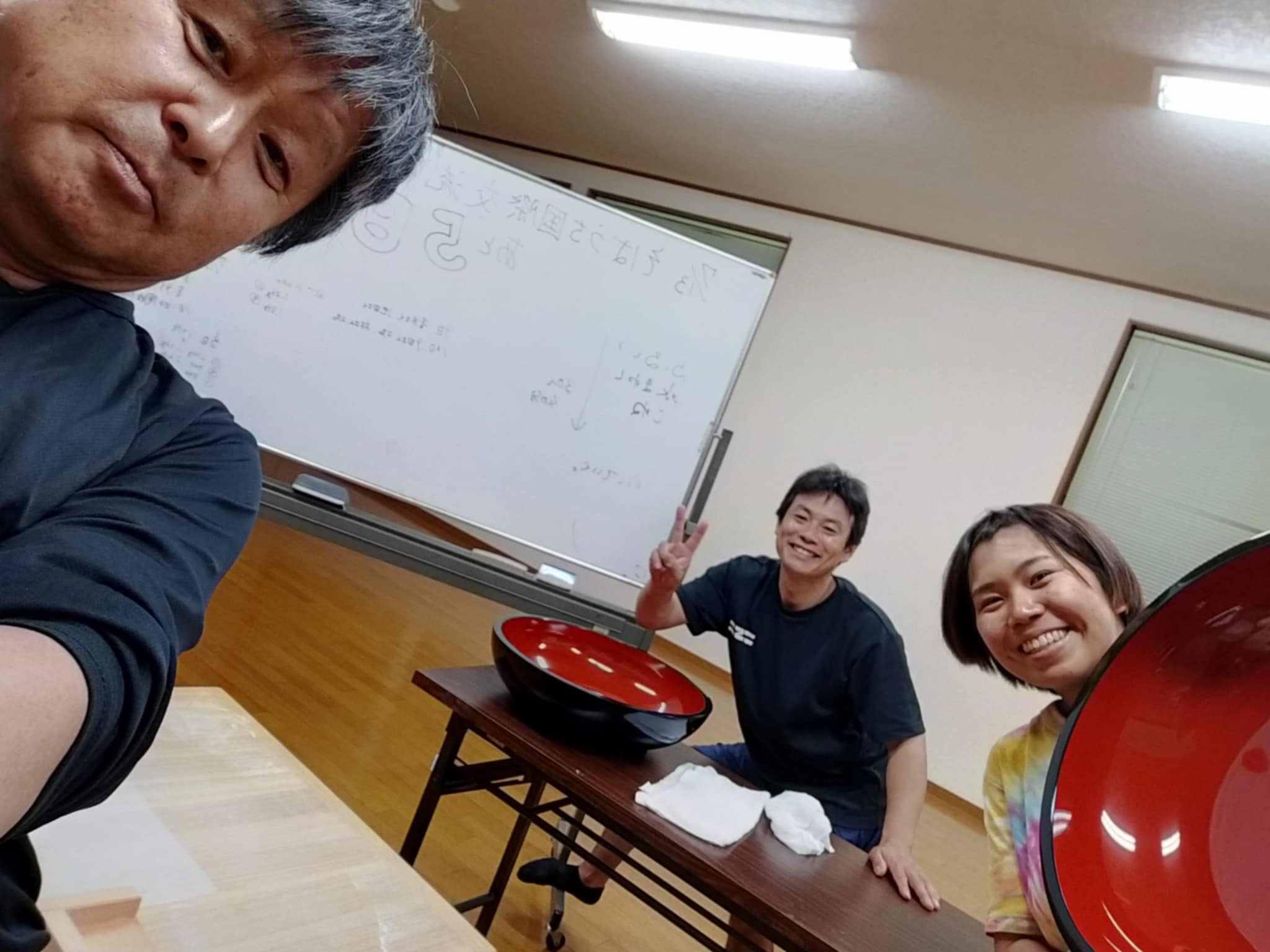 そば打ち国際交流会まであと３日