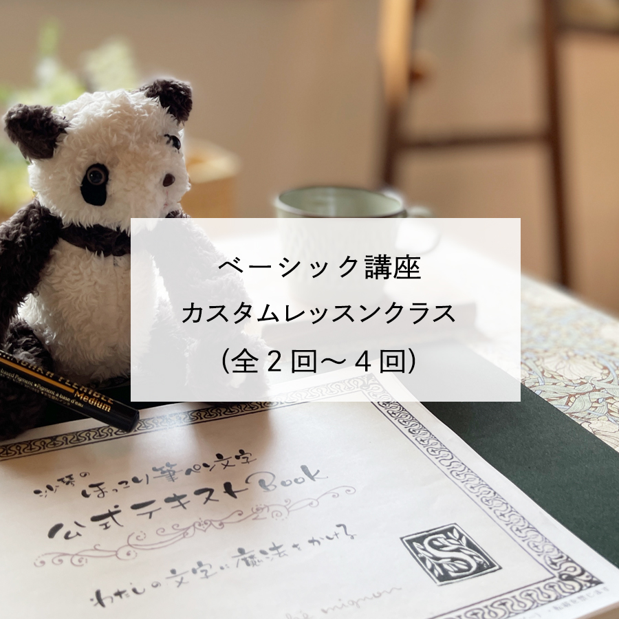 カスタムクラス(全2〜4回)を新設しました!