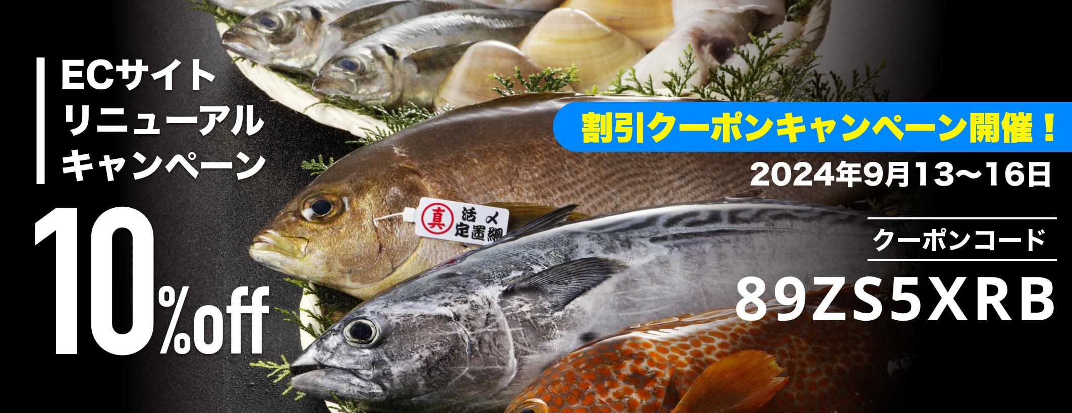 ECサイトリニューアル記念・割引クーポンキャンペーン開催！