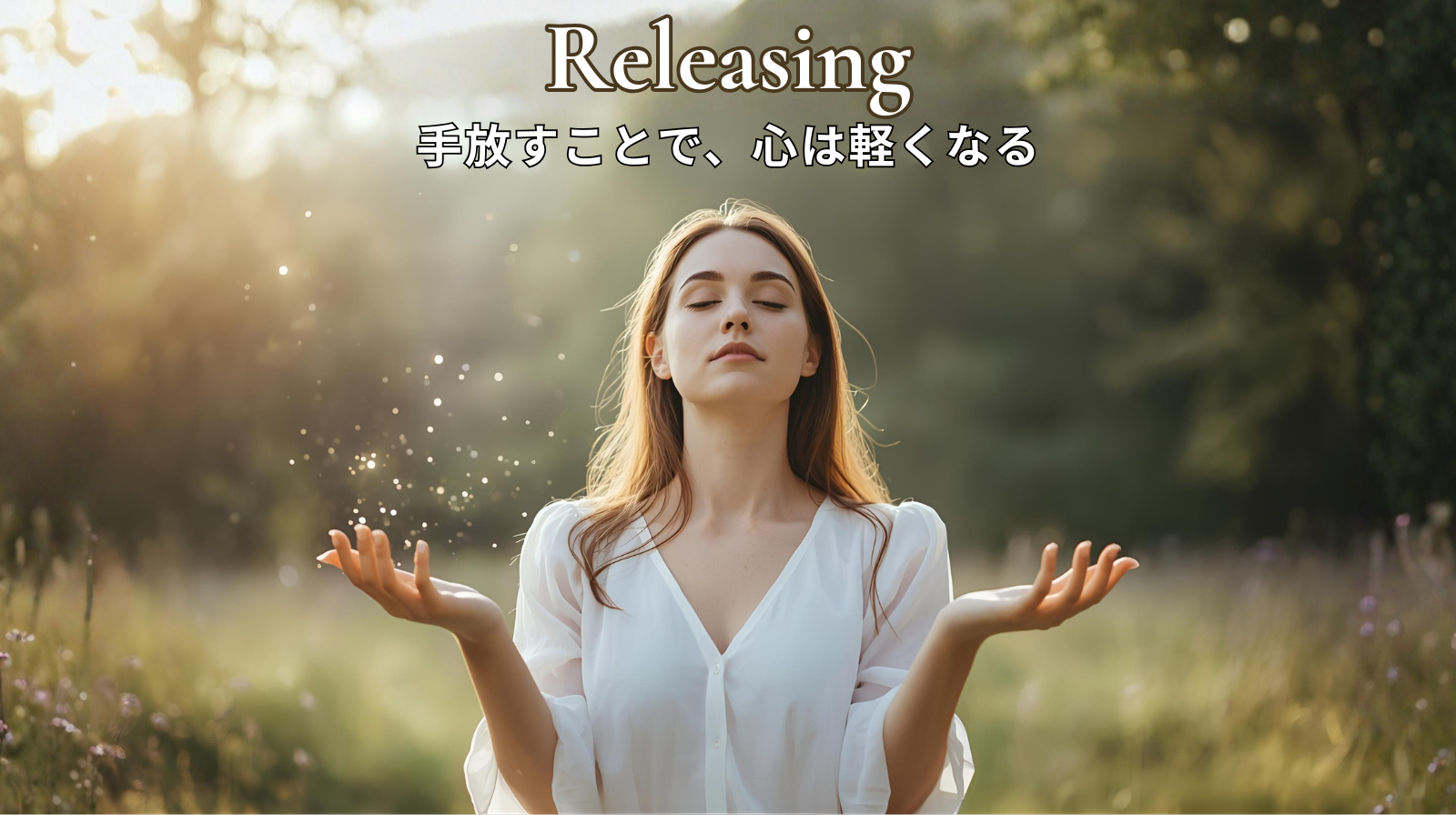 手放すことで、心は軽くなる ― Releasing（リリーシング）