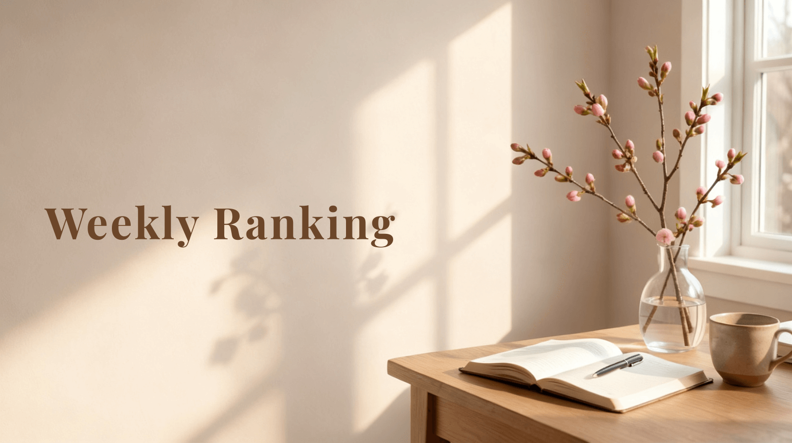 自分の軸に戻る、今週のWeekly Ranking