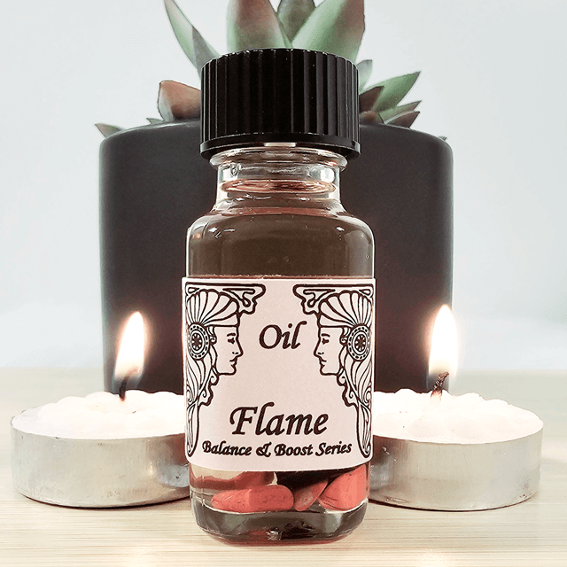 アンシェントメモリーオイル,メモリーオイル　フレーム　炎