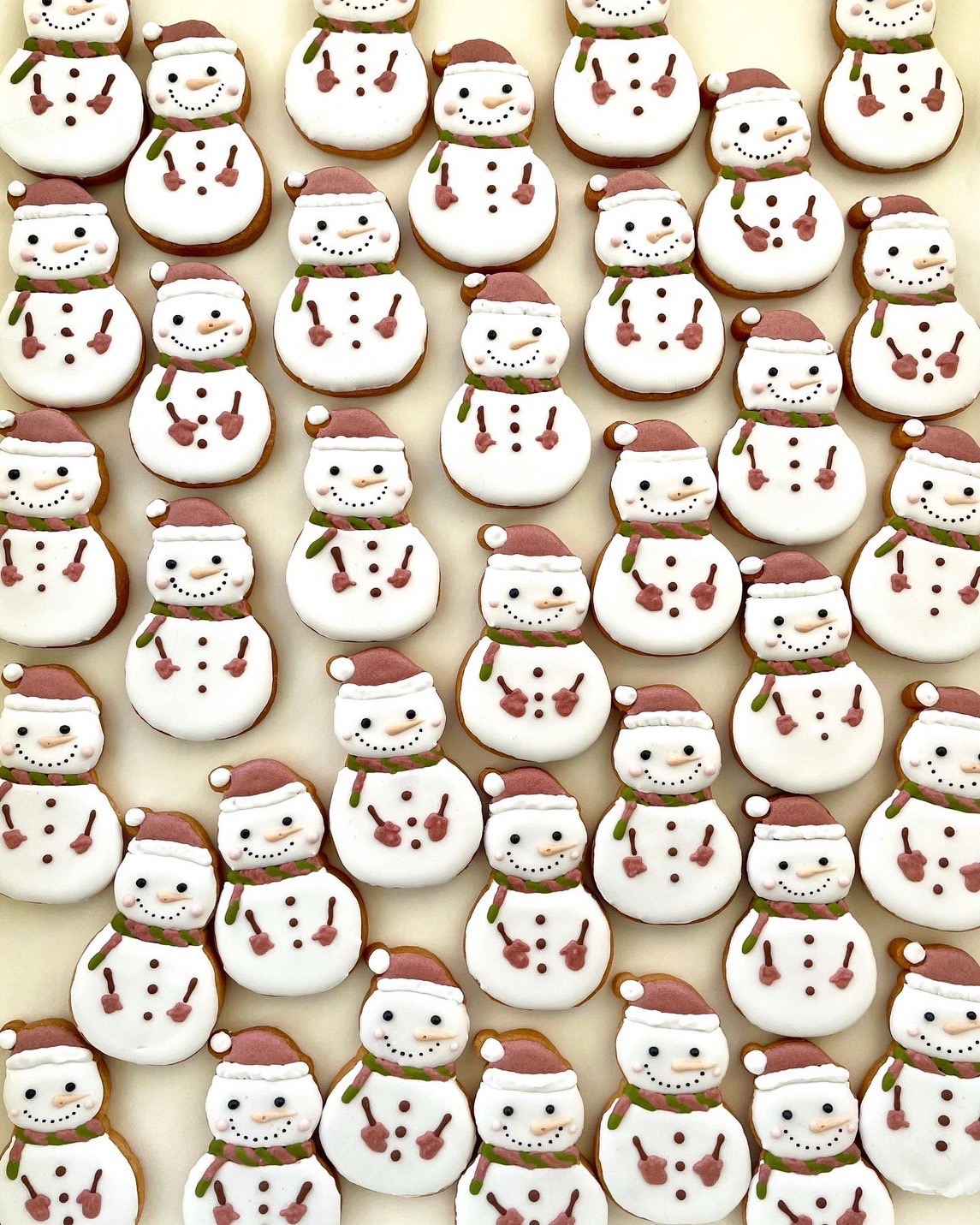 雪だるまとサンタさん～☆