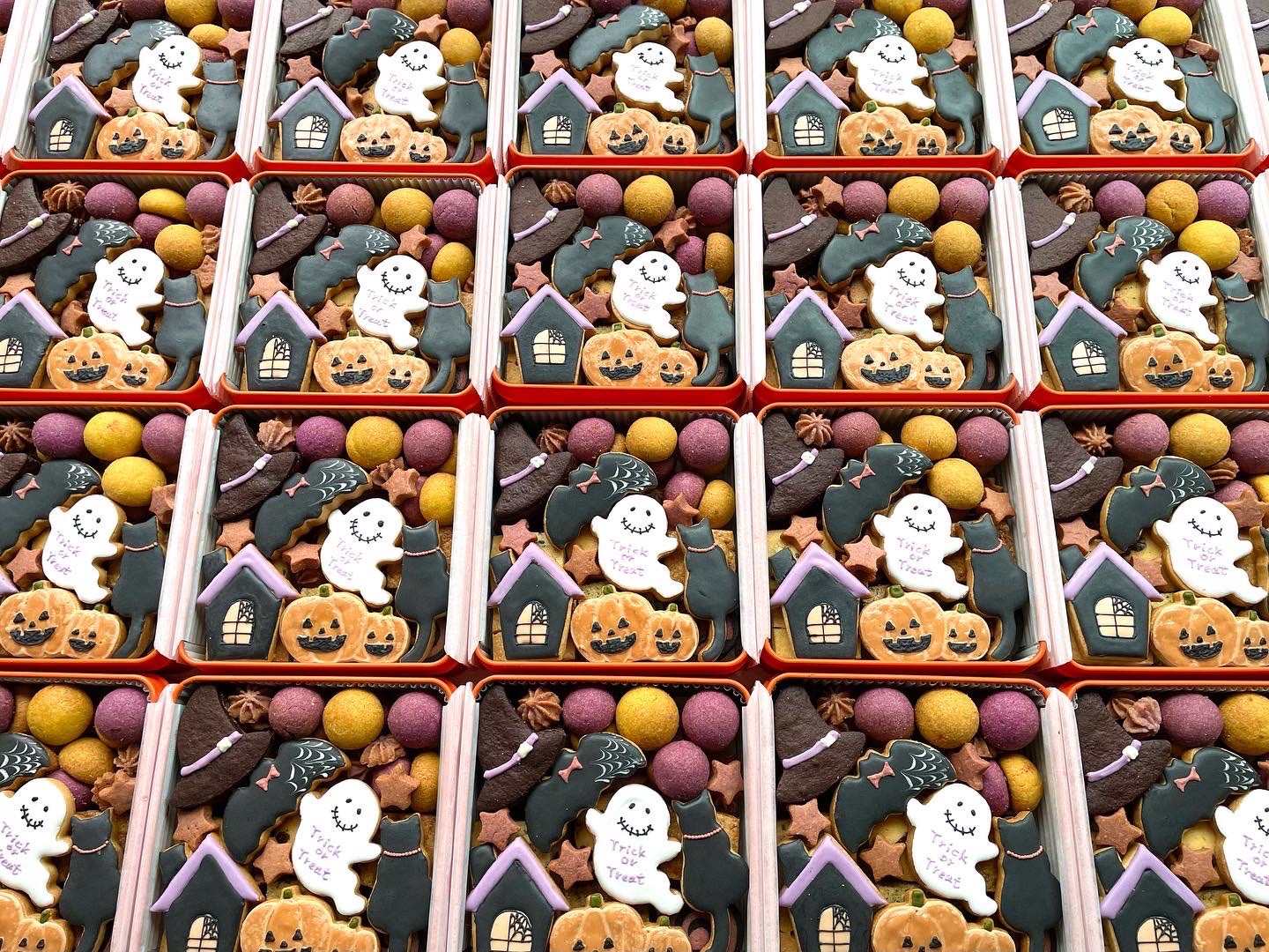 ハロウィンクッキー缶☆前半分発送～☆