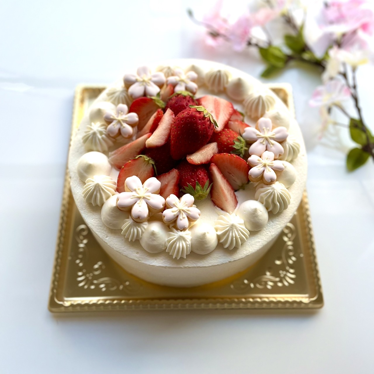 お祝いケーキ★☆(*´з`*)☆★