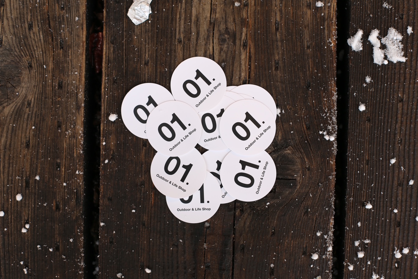 オリジナルステッカープレゼント