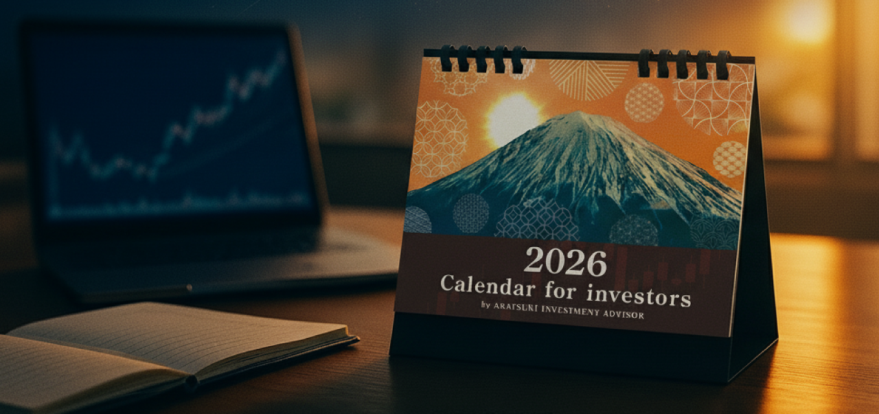 2026年版 暁投資顧問 卓上カレンダーで描く未来