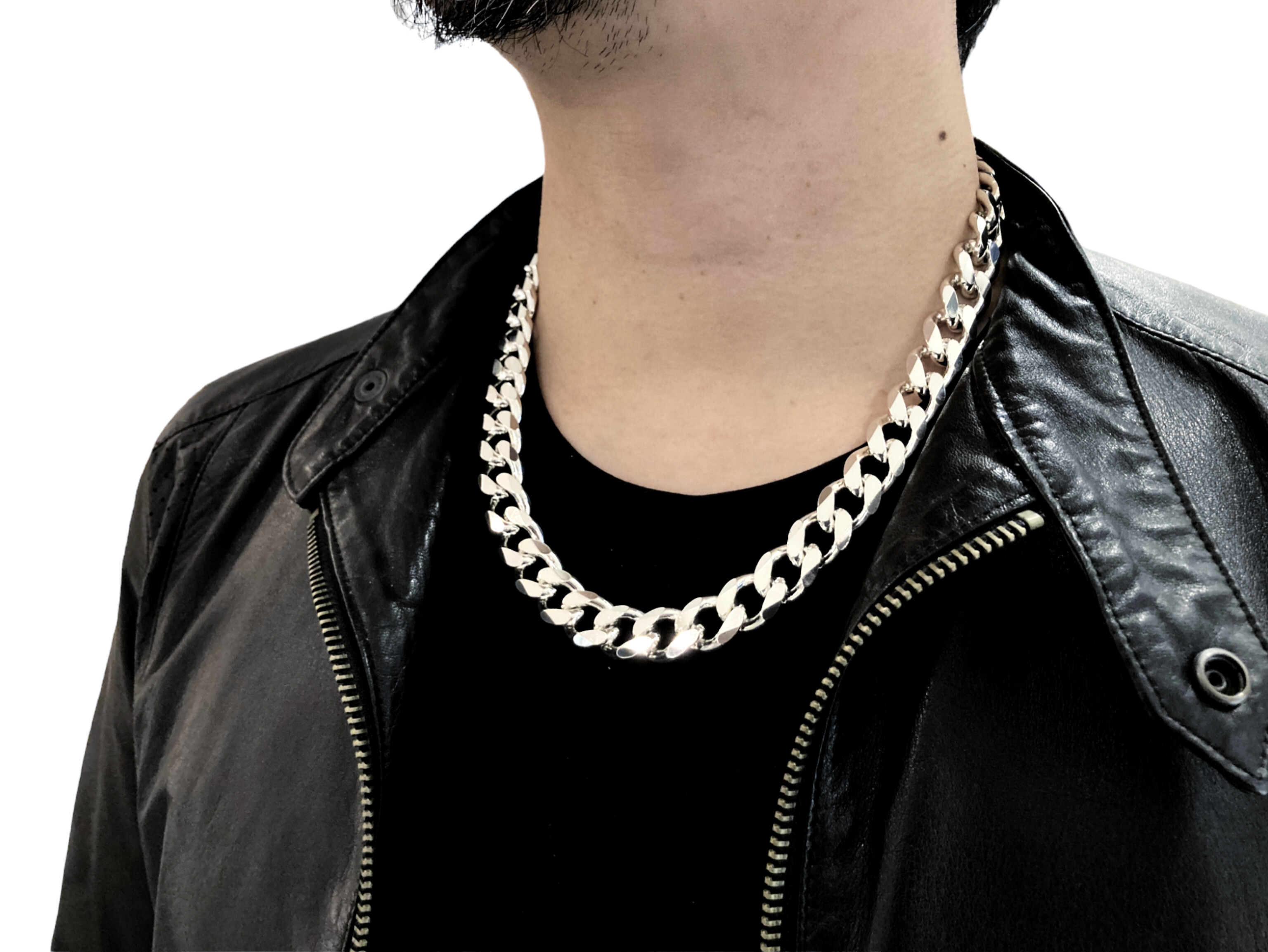 THEFT SILVER CHAIN NECKLACE　極太喜平タイプが再入荷しました！