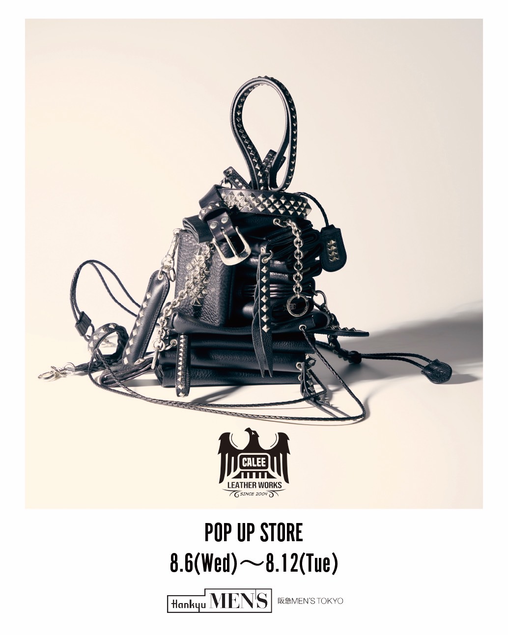 CALEE L&A POP UP STORE in HANKYU MEN'S TOKYO