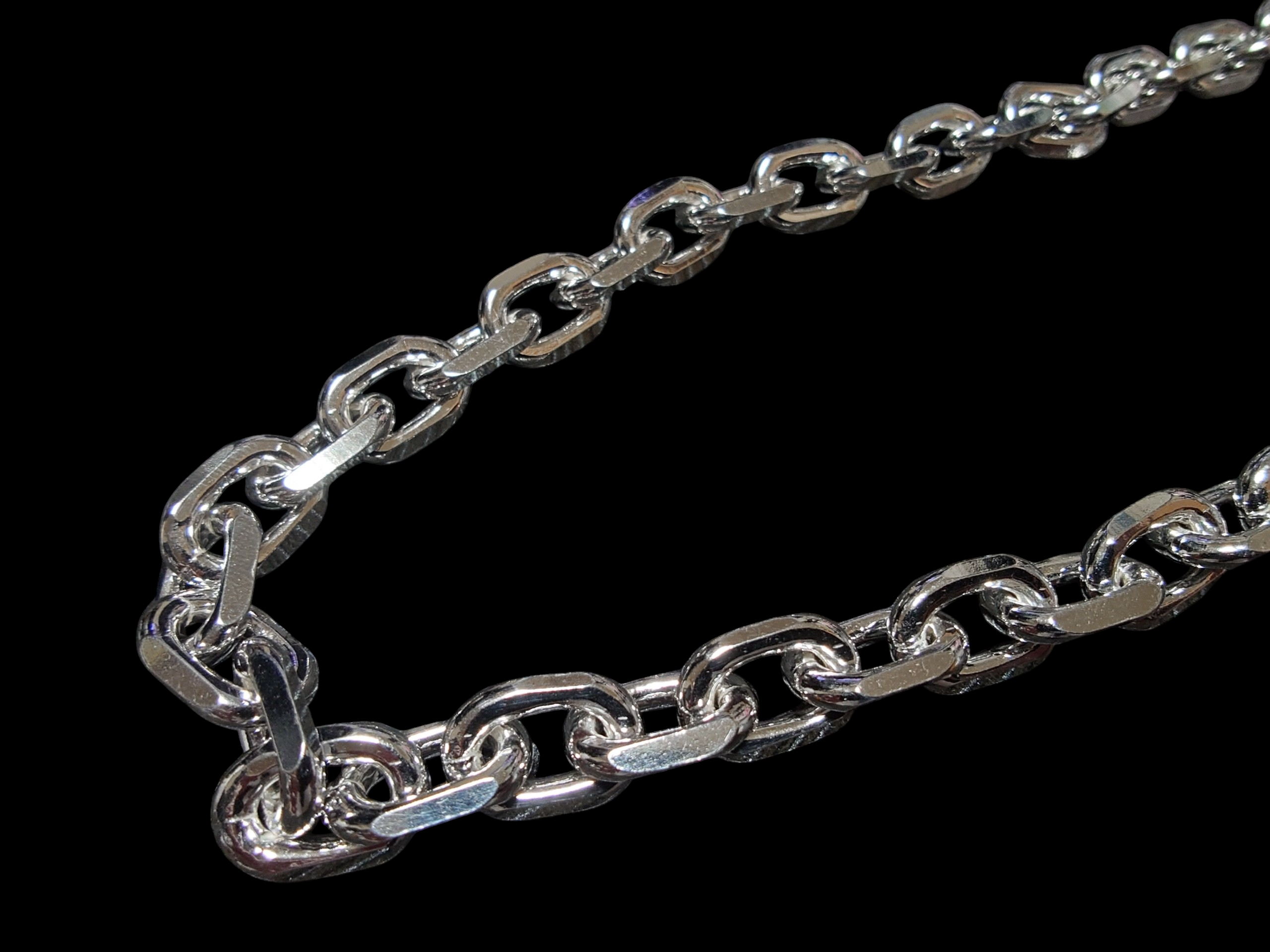 THEFT人気のシルバーチェーンネックレスの鏡面仕上げバージョンが新入荷しました