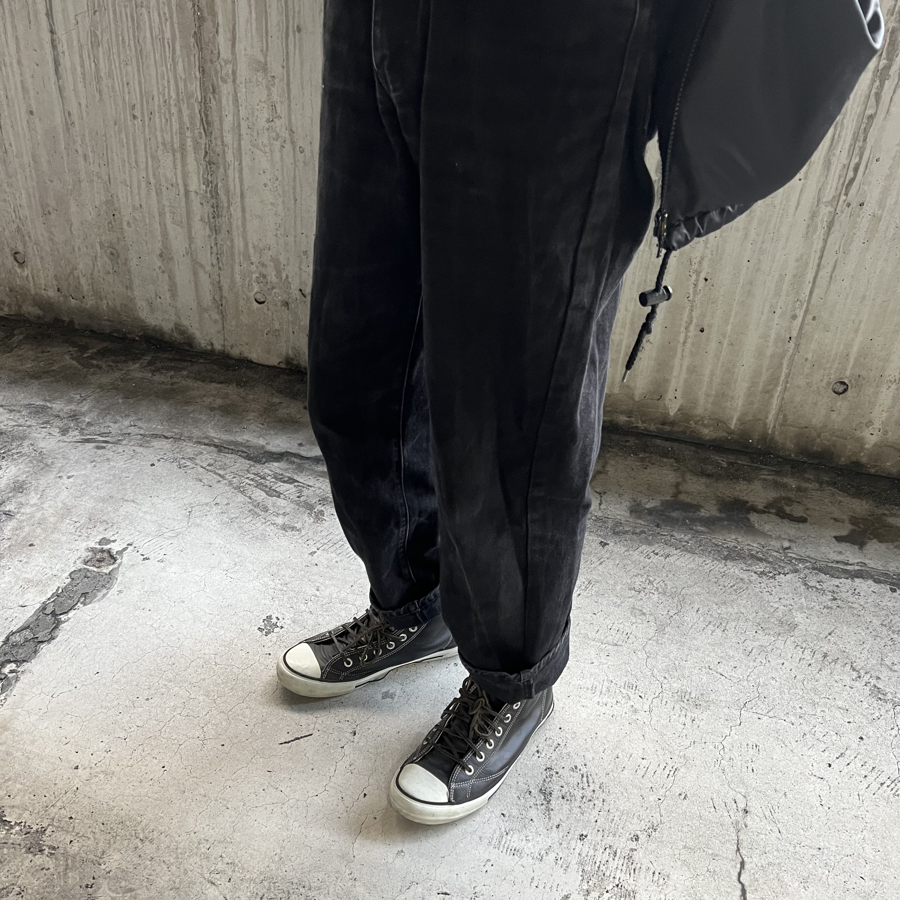 創業当初 vintage uniqlo 80s〜90s black jeans ヴィンテージユニクロ
