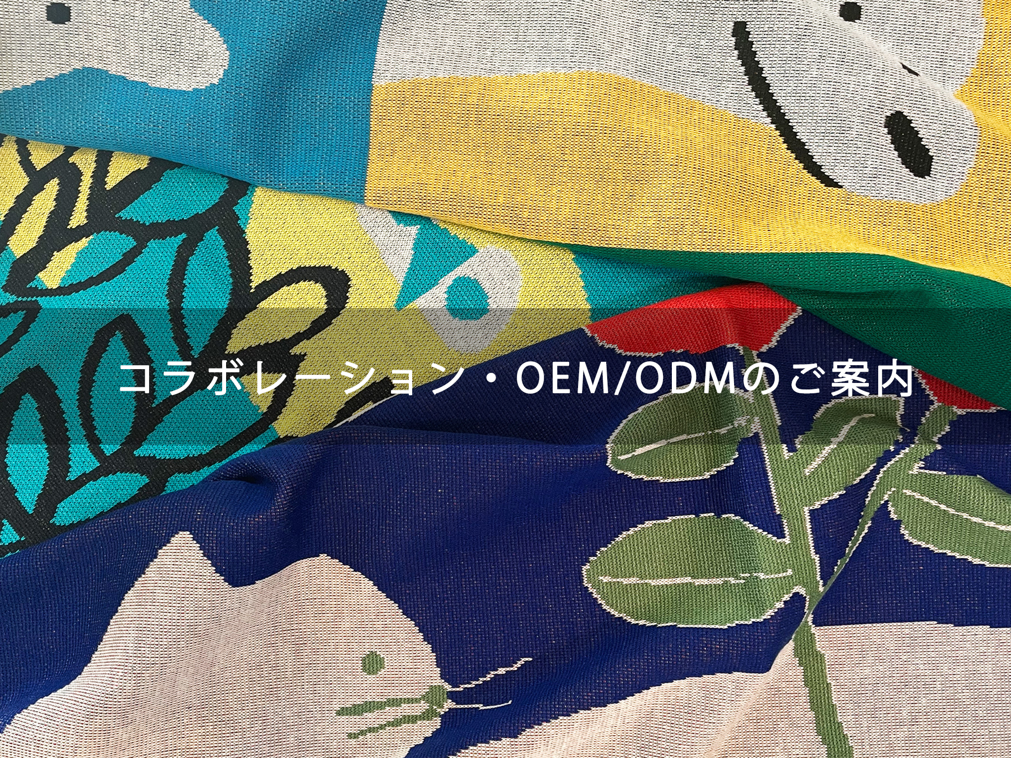 コラボレーション・OEM/ODMのご案内