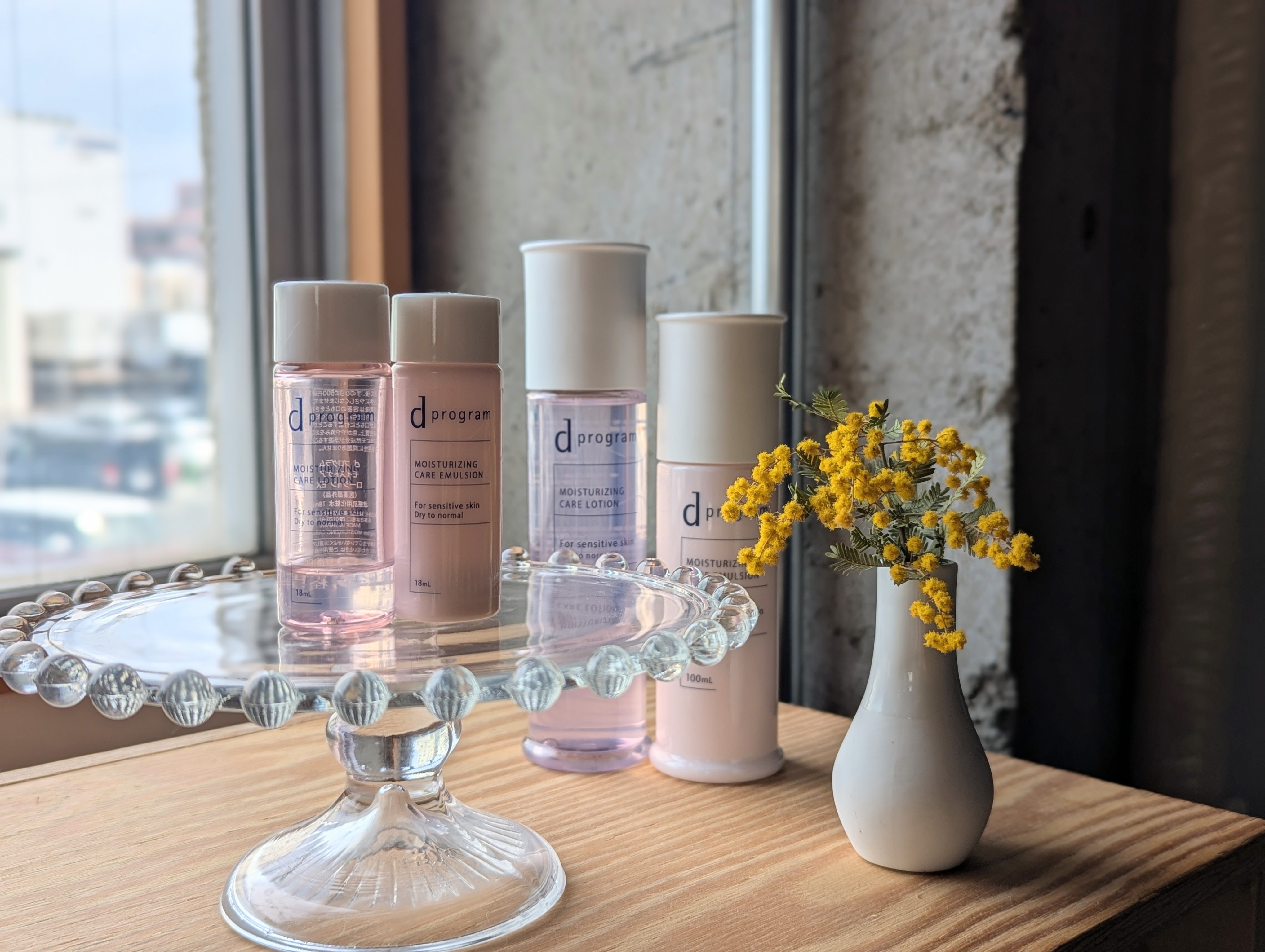 春、敏感な季節のスキンケアのことなど