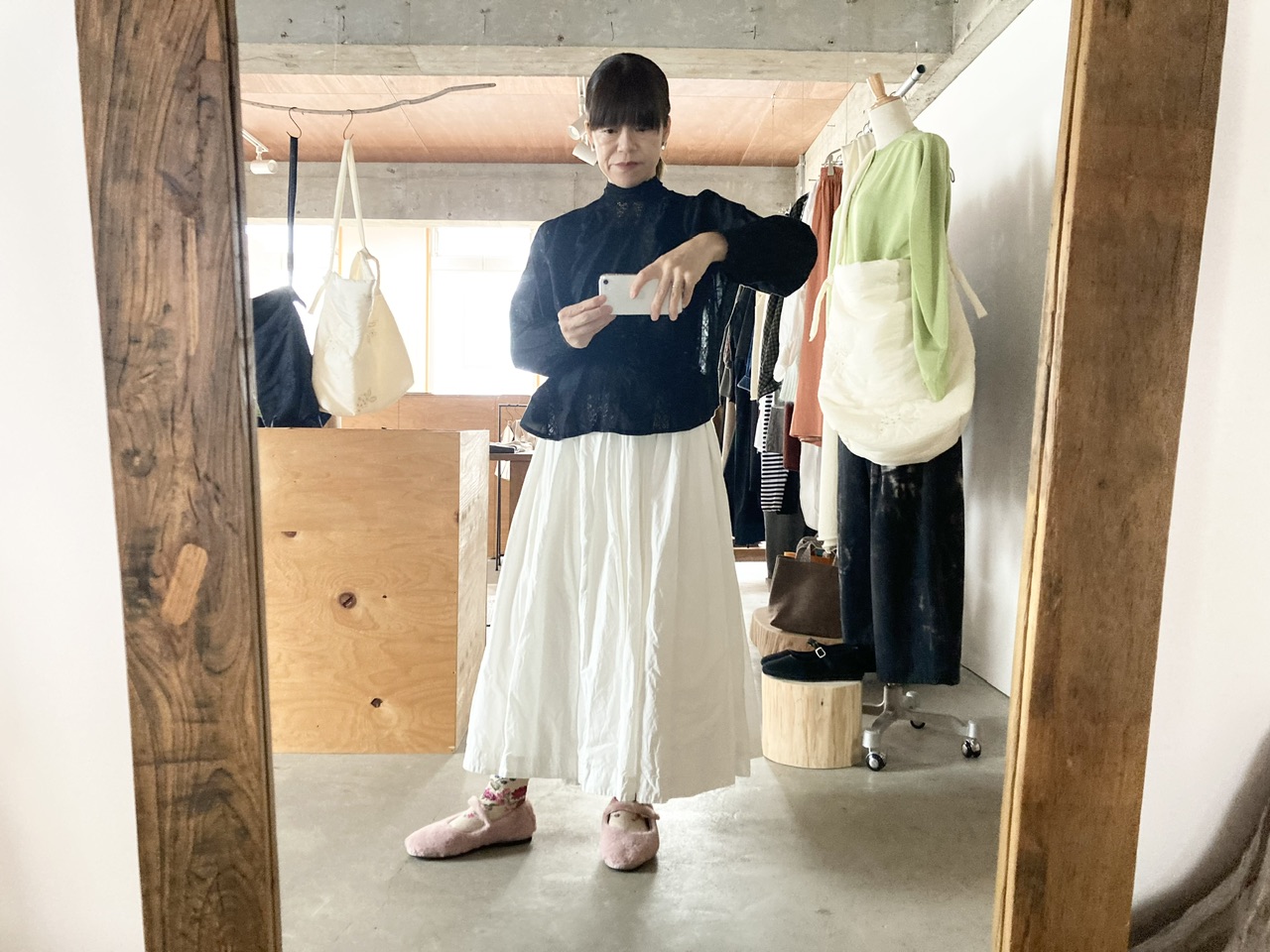 季節の変わり目に着る服