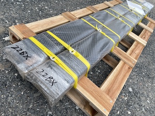 サヤフォーク2200mmPL9(2～3t)フォークリフト用アタッチメント22BX発送準備完了！