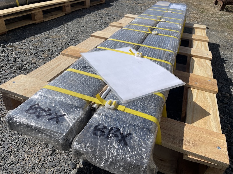 1800mmPL9サヤフォーク(2～3t)フォークリフト用アタッチメント8BX発送準備完了！