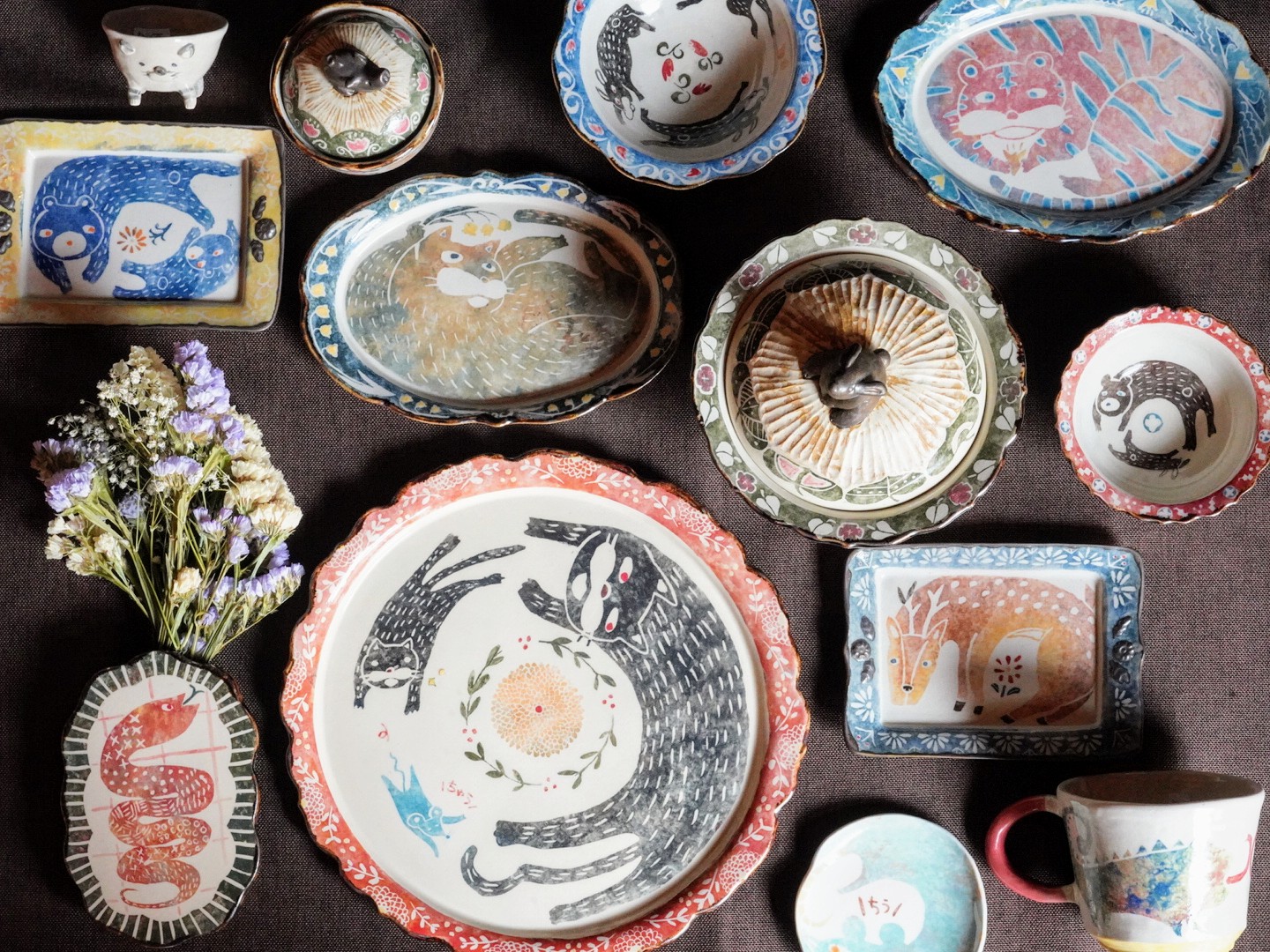 【うつわの絵本陶芸工房 岩佐悠子個展5/3〜5/19開催】