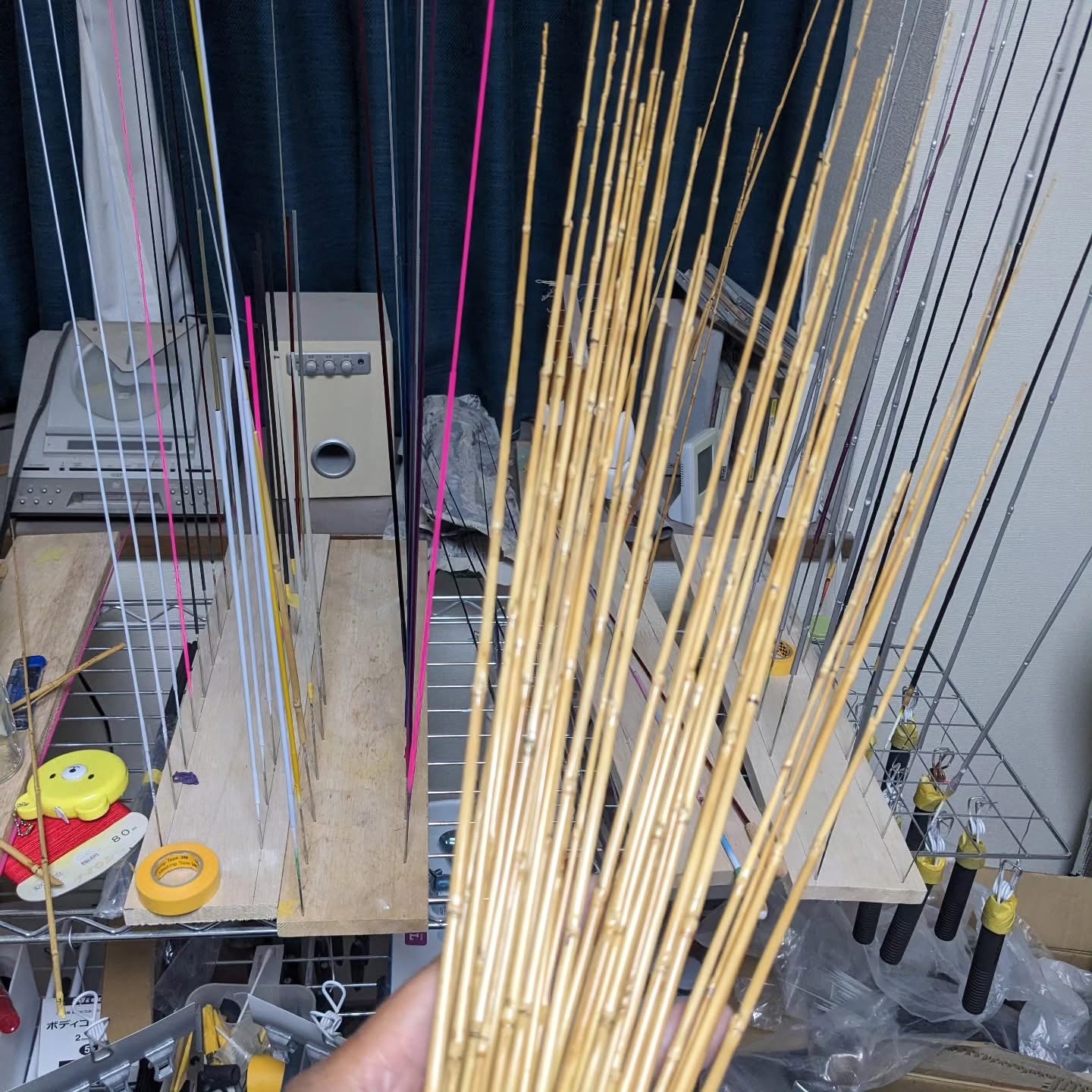 釣りフェス出展用のたなご竿