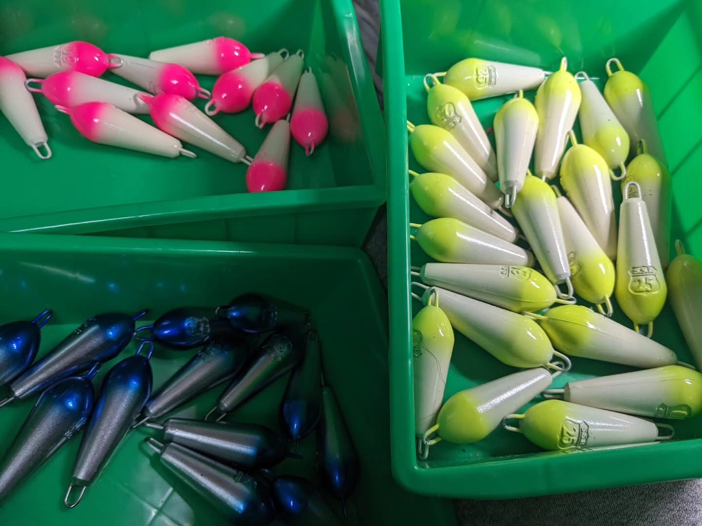 トラフグにちょうど良いオモリ