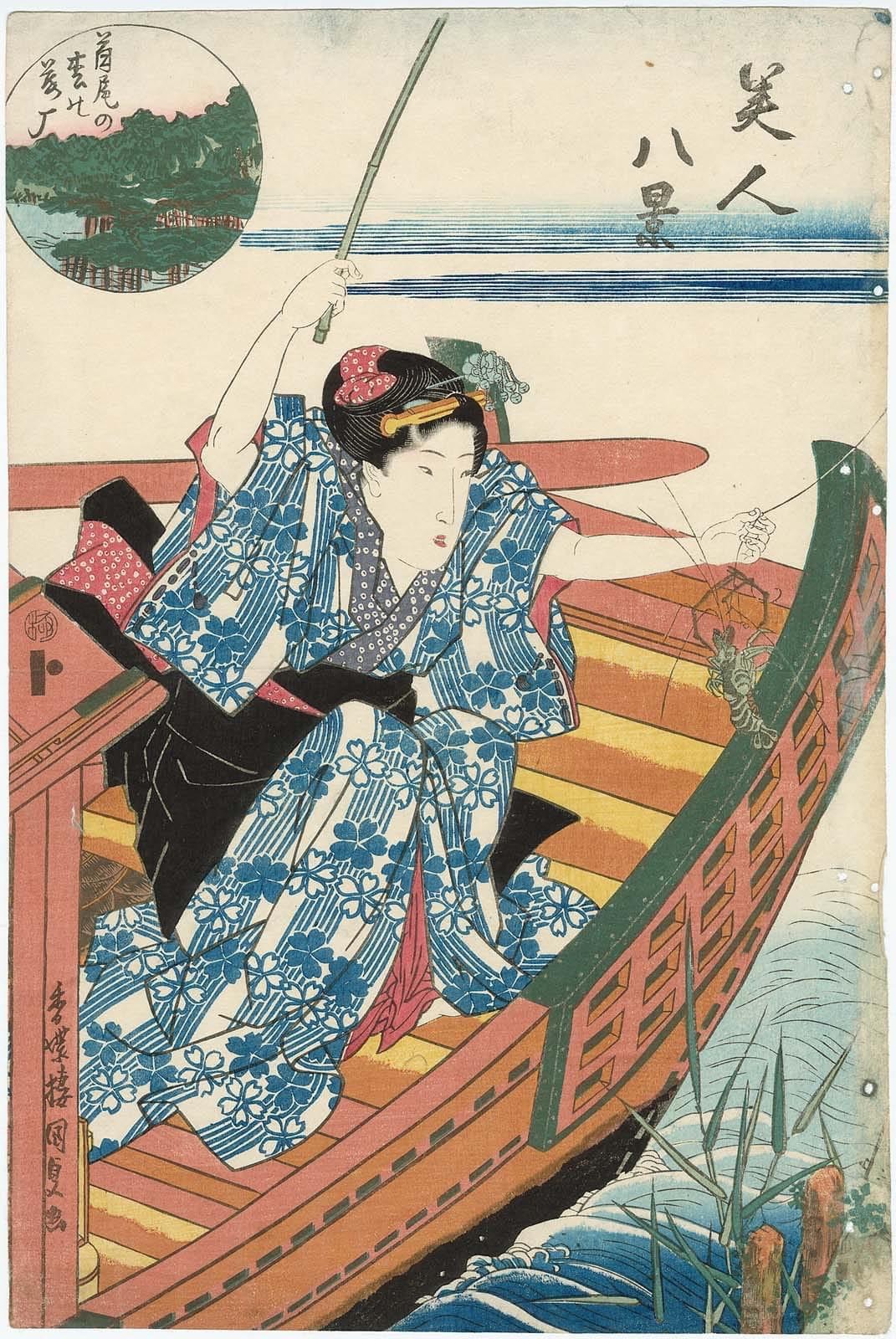 江戸の昔からテナガエビ釣りは「粋な遊び」なのですよ(๑•̀ㅁ•́ฅ✨