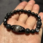 「法相仏顔天珠黒ヒスイブレス」お客様からレビューをいただきました。