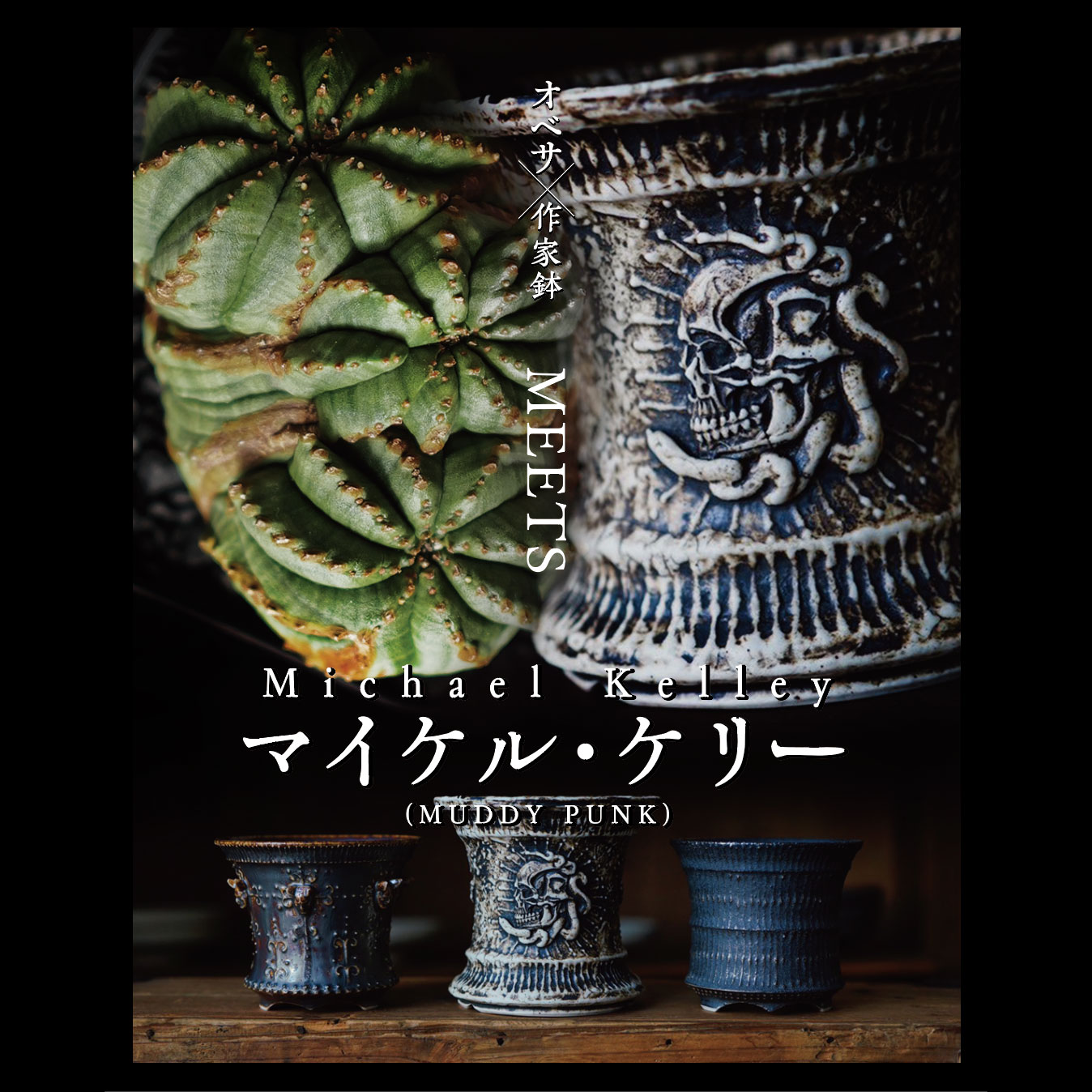 参加作家「マイケル・ケリー」- 羊と山羊 MEETS LIGHTHOUSE.PLANTS VOL.7