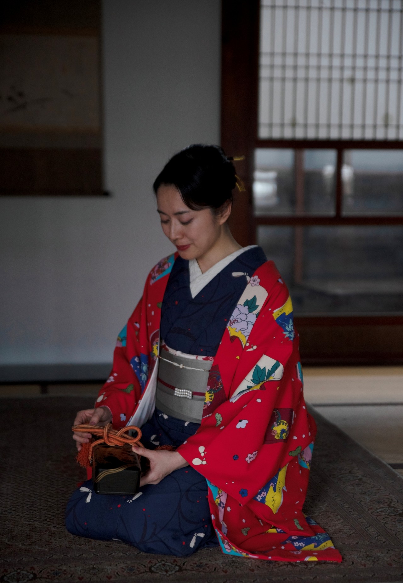 如月  ❀結び文と冊子紋❀