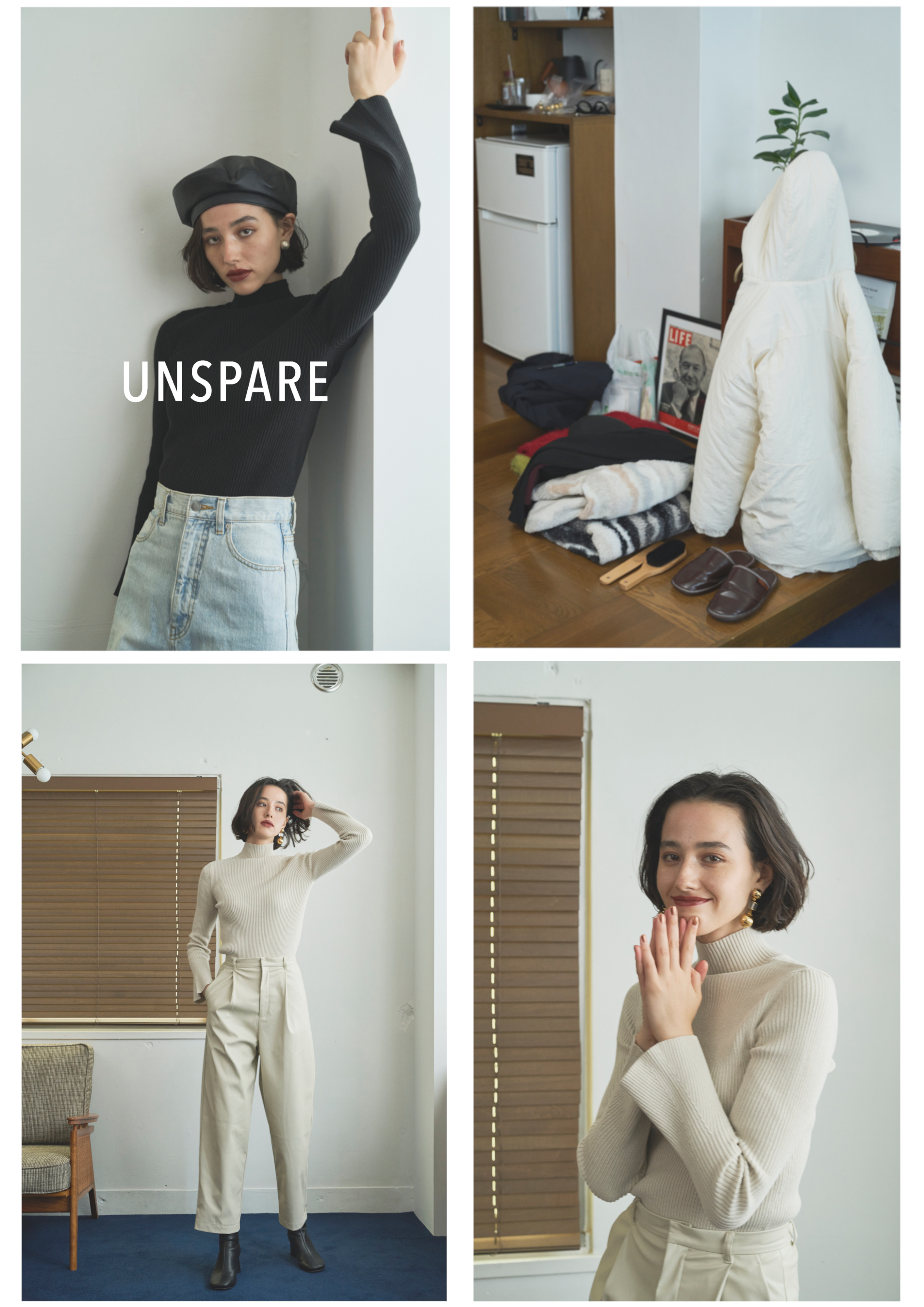 UNSPARE 22AW Collection