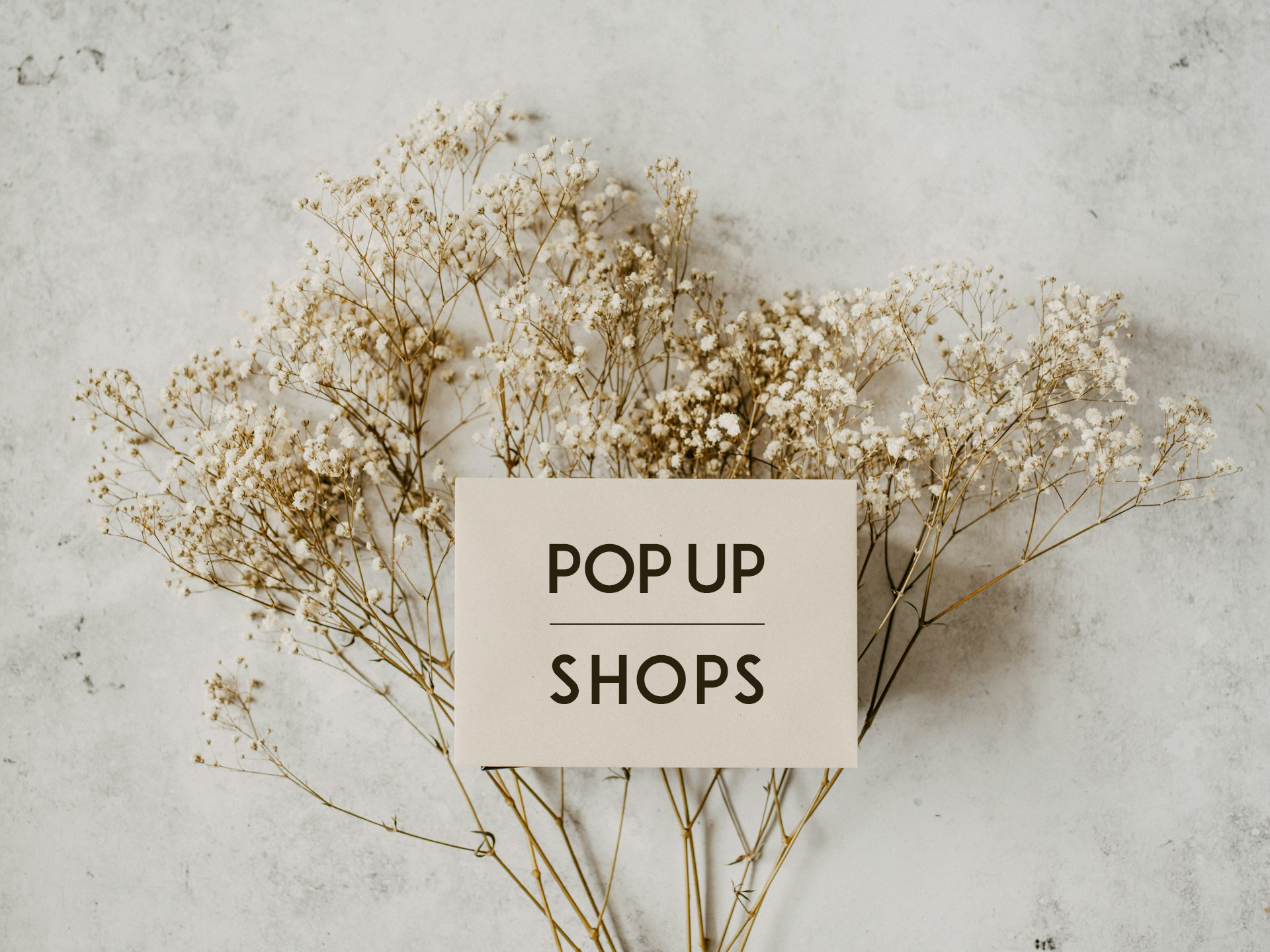 POP UP / 取扱店舗