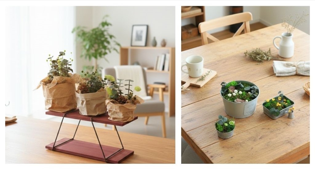 お部屋に癒しを。自分でつくるインテリアグリーンキット