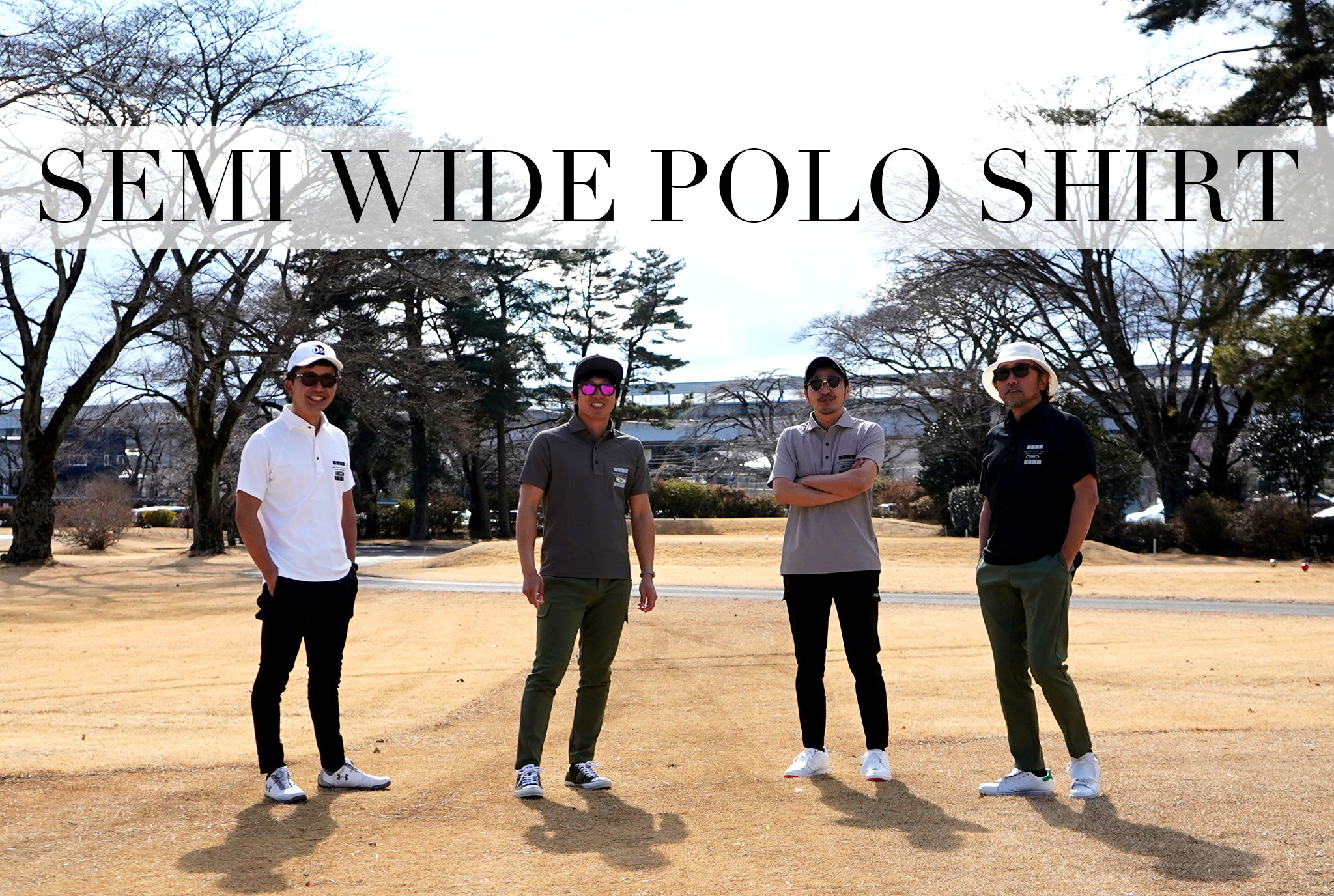 Vol.06 SEMI WIDE POLO SHIRT