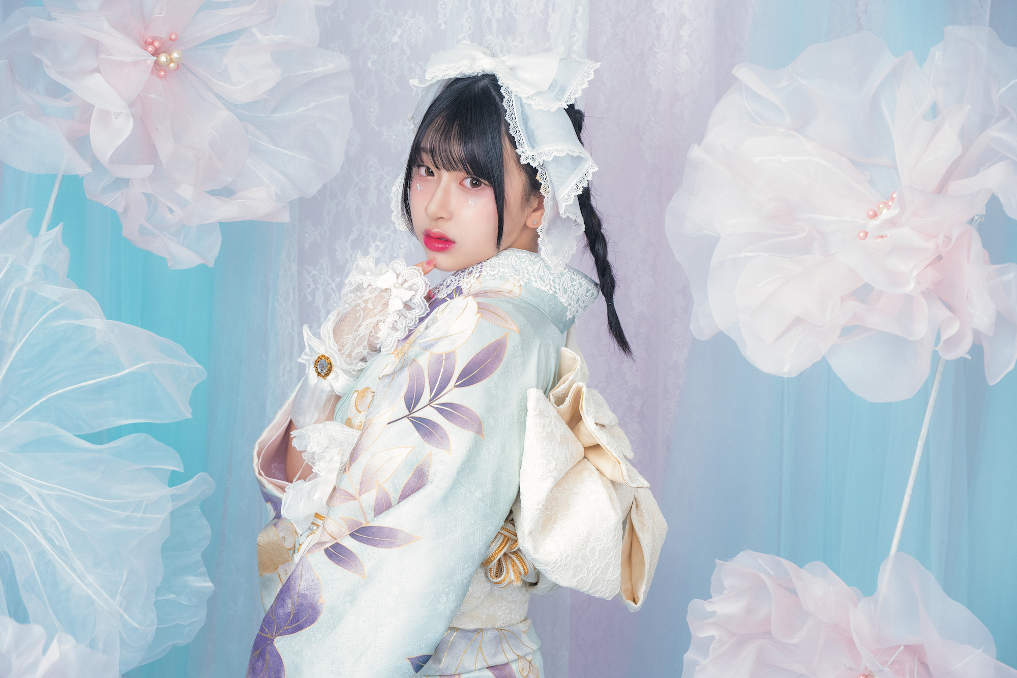 KIMONO LARMEサイト更新されました♡LARMEモデルが着こなす最新トレンド要チェック！