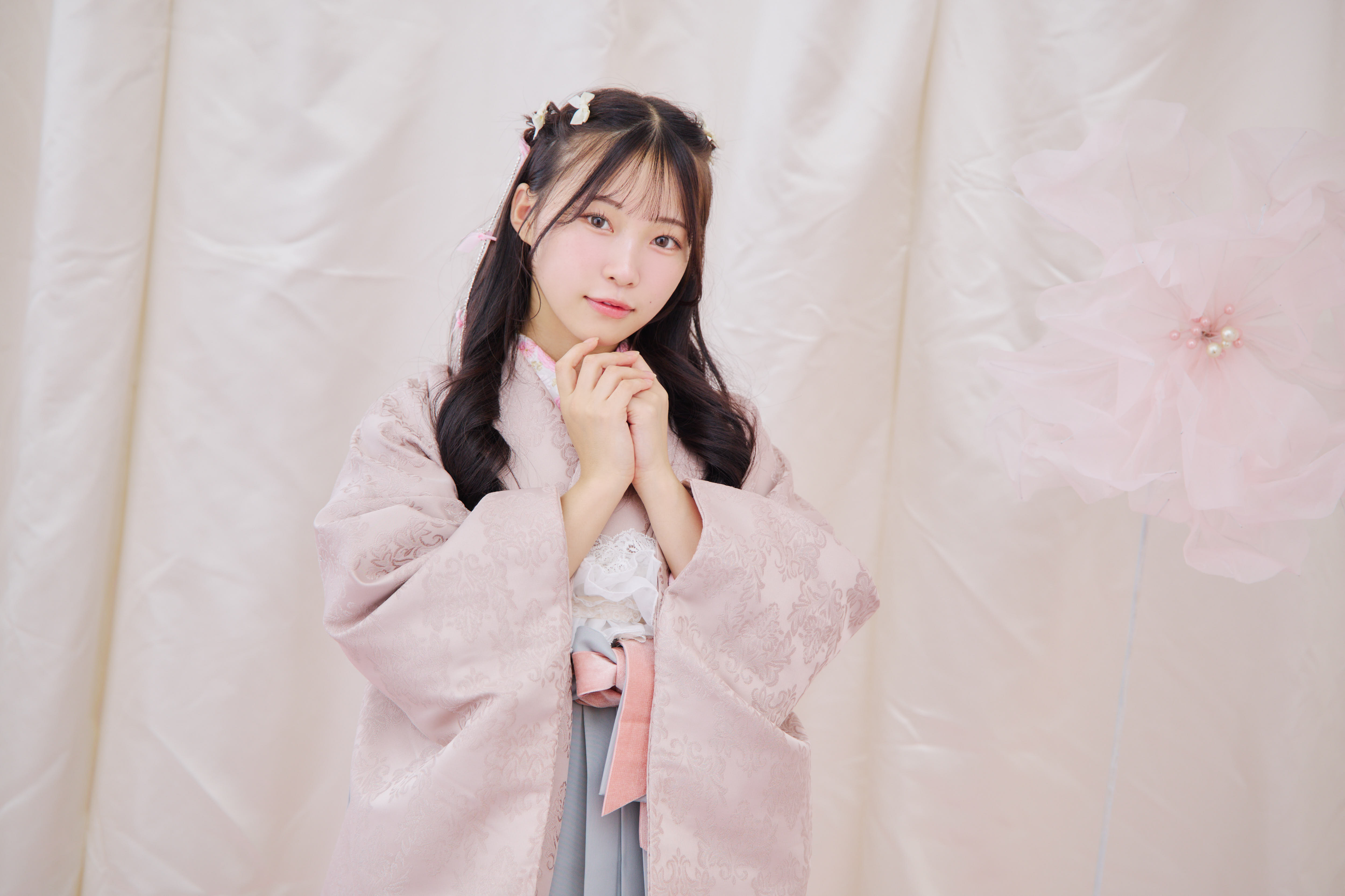 KIMONO LARME袴アルバム♡尾林結花♡ SUGAR PINK
