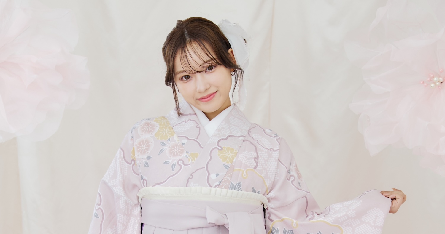 KIMONO LARME袴アルバム♡春木みりあ♡PASTEL MACARON