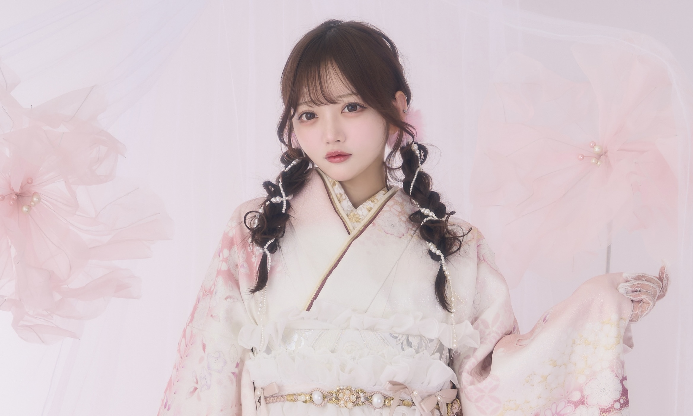 KIMONO LARME振袖アルバム♡炎谷莉奈♡DREAMY PINK