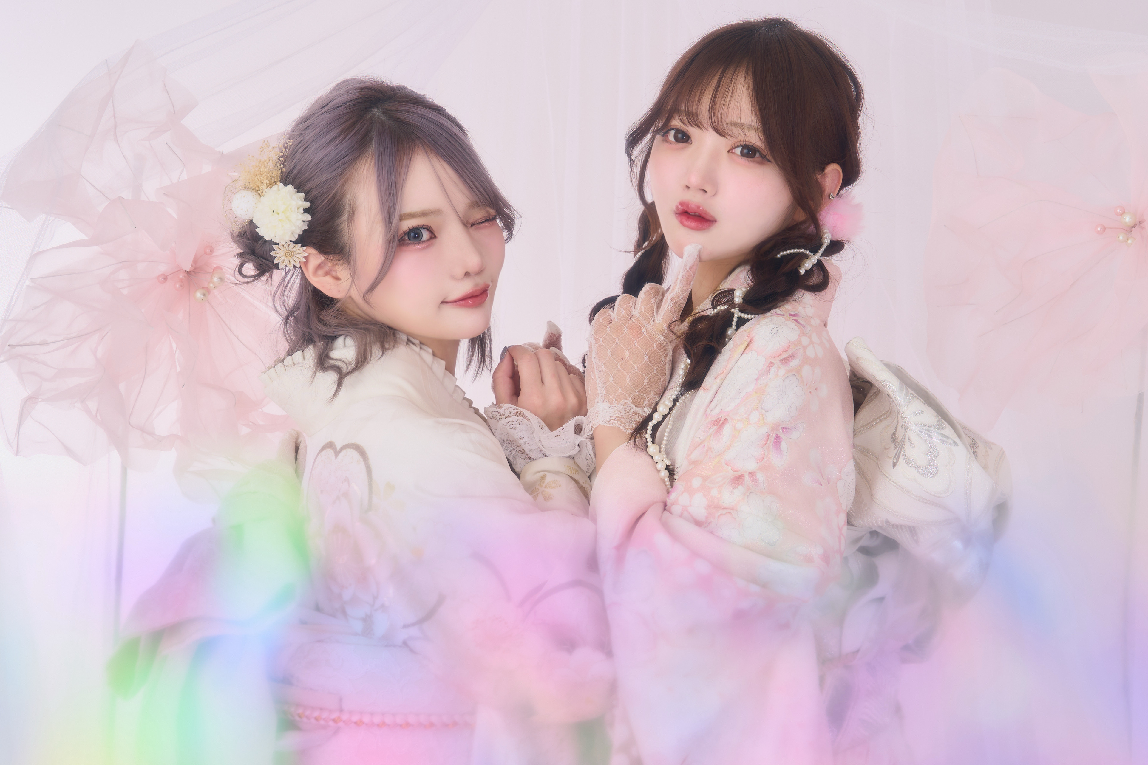 大人気ピンク系振袖♡ 可憐な新色が登場