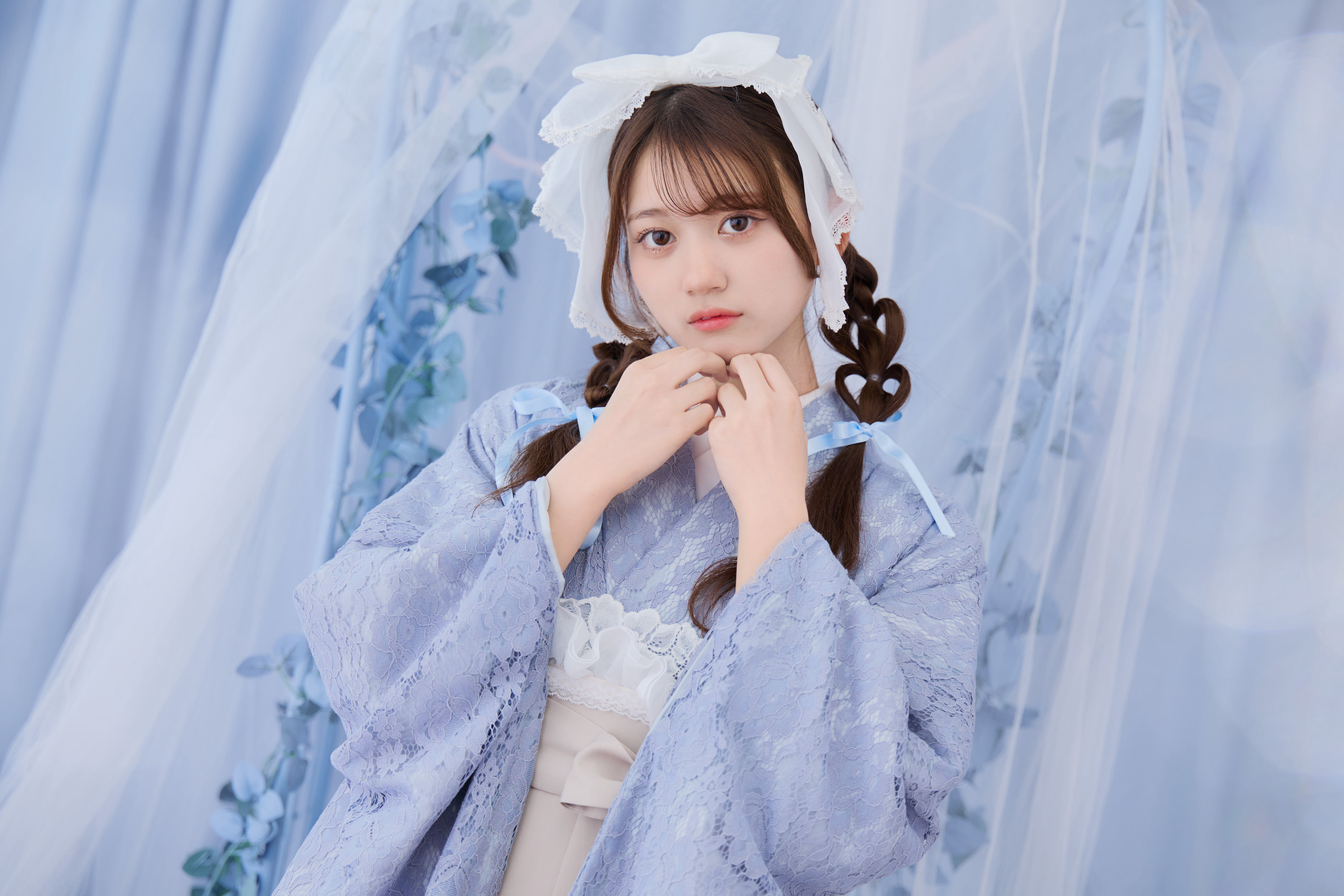 KIMONO LARMEのスイートトレンド速報♡着物×ハートヘア